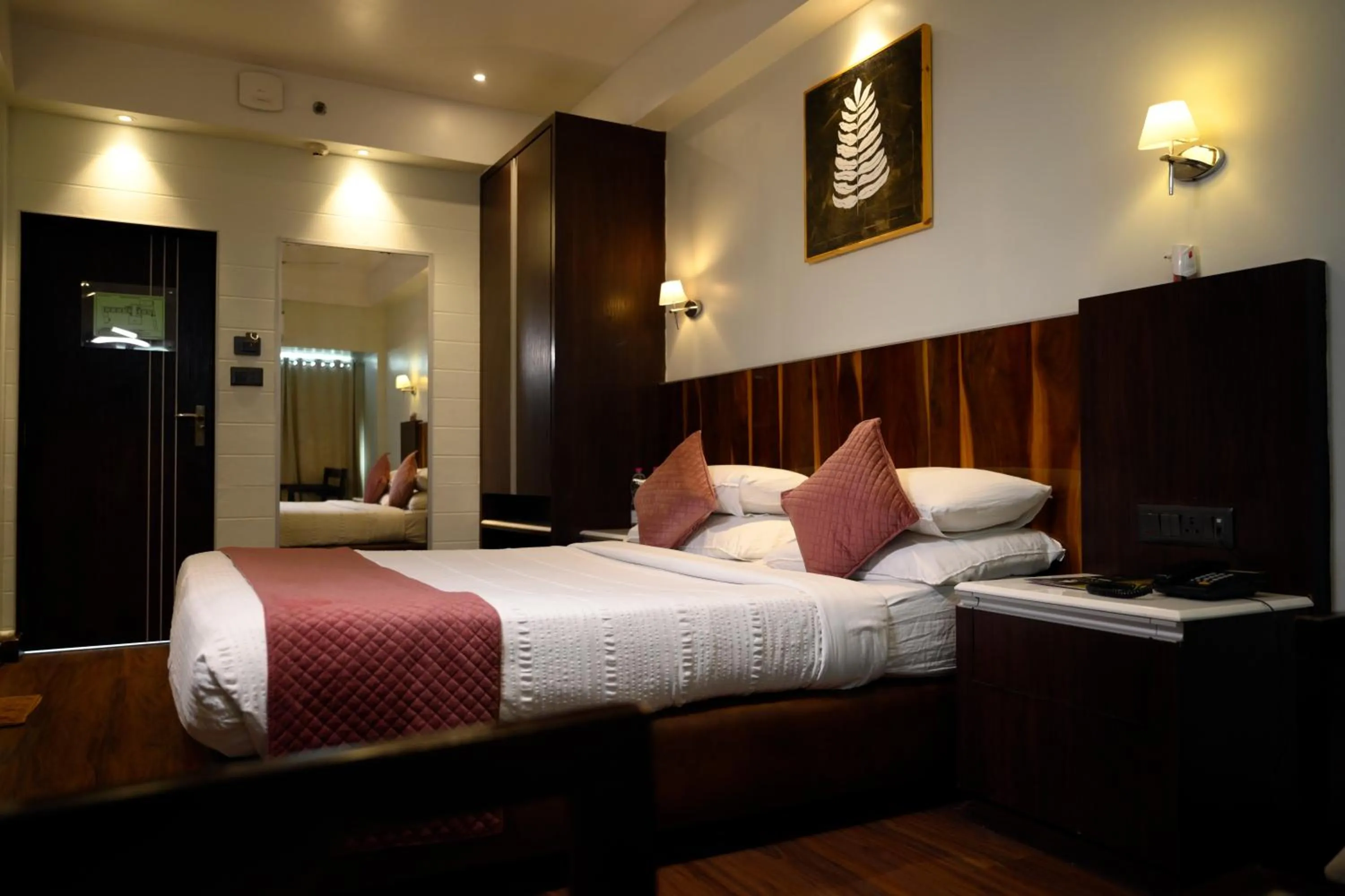 Bed in Hotel Holiday Resort