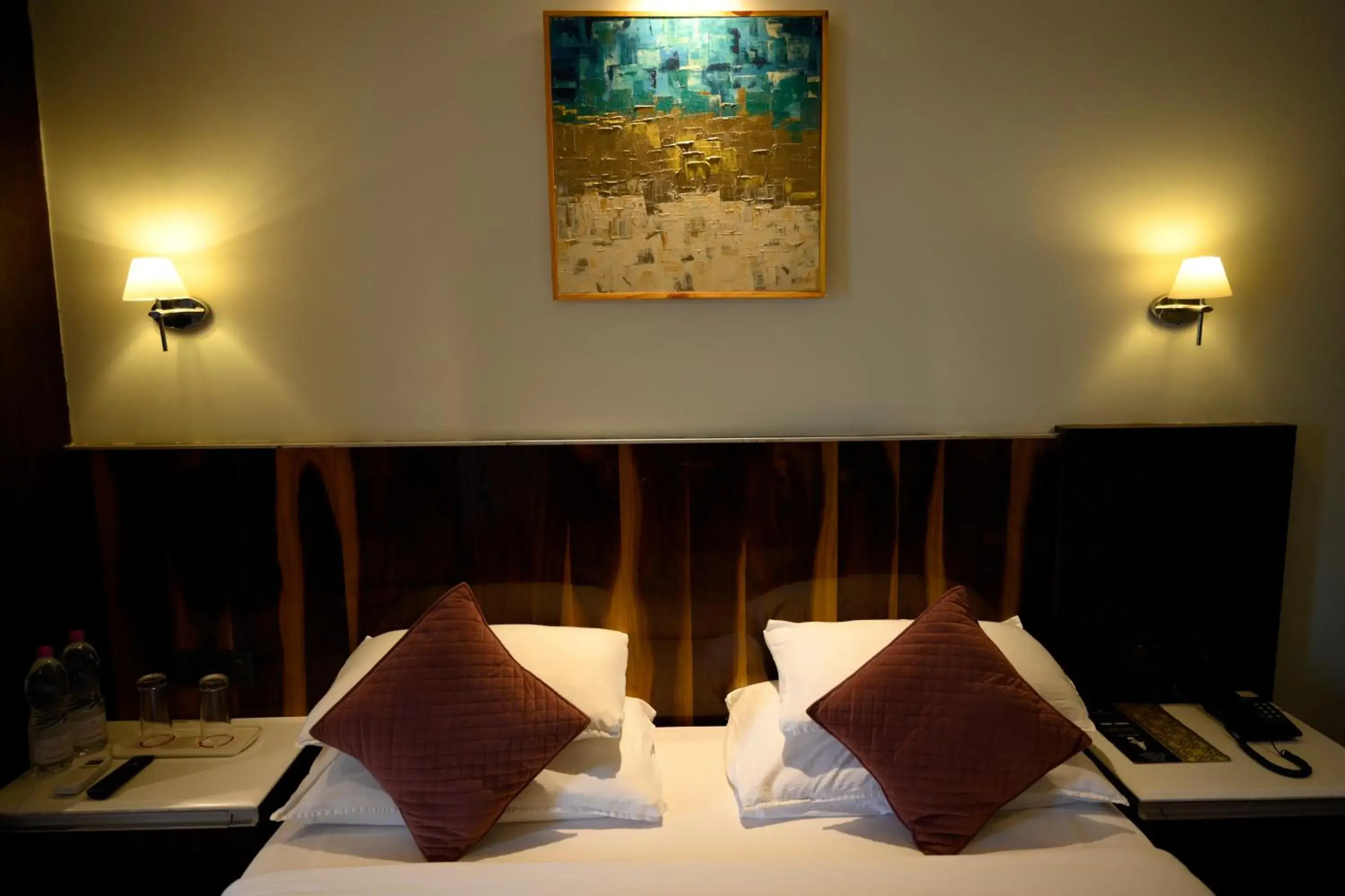 Bed in Hotel Holiday Resort Bed in Hotel Holiday Resort