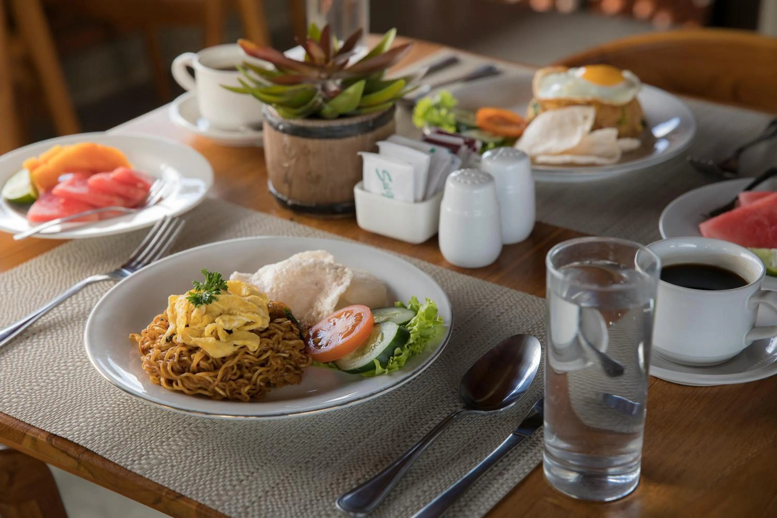 Breakfast in Utamas Keramas Villa