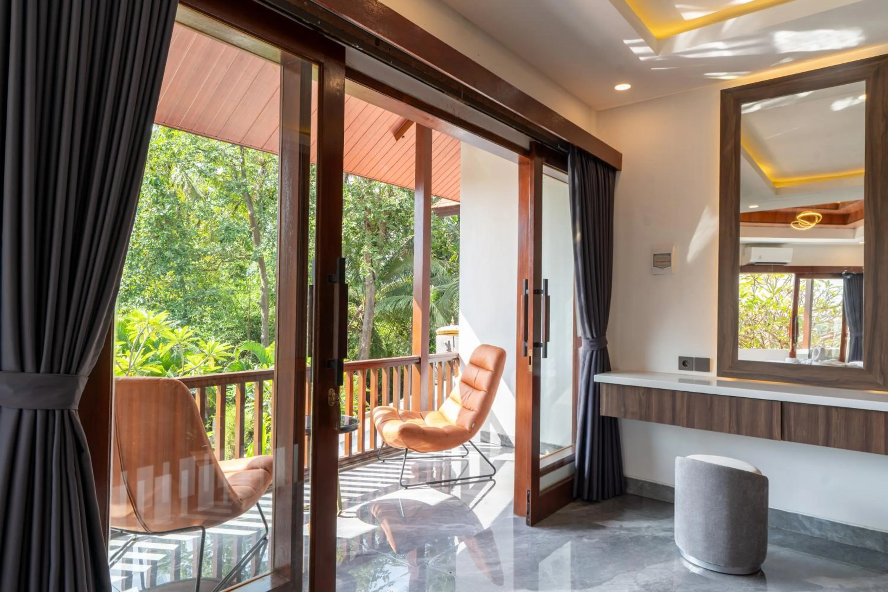 Balcony/Terrace in Utamas Keramas Villa