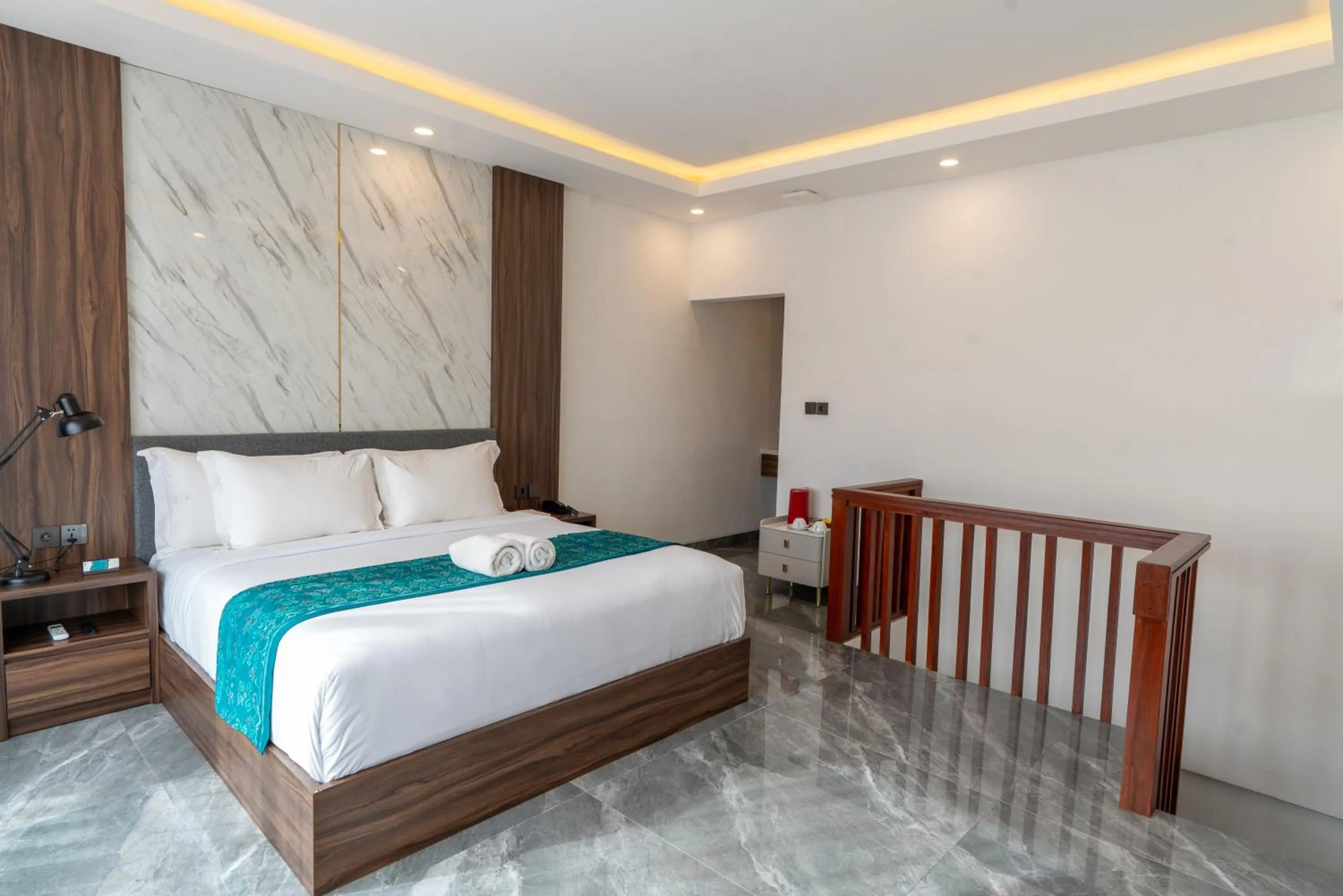 Bedroom, Bed in Utamas Keramas Villa