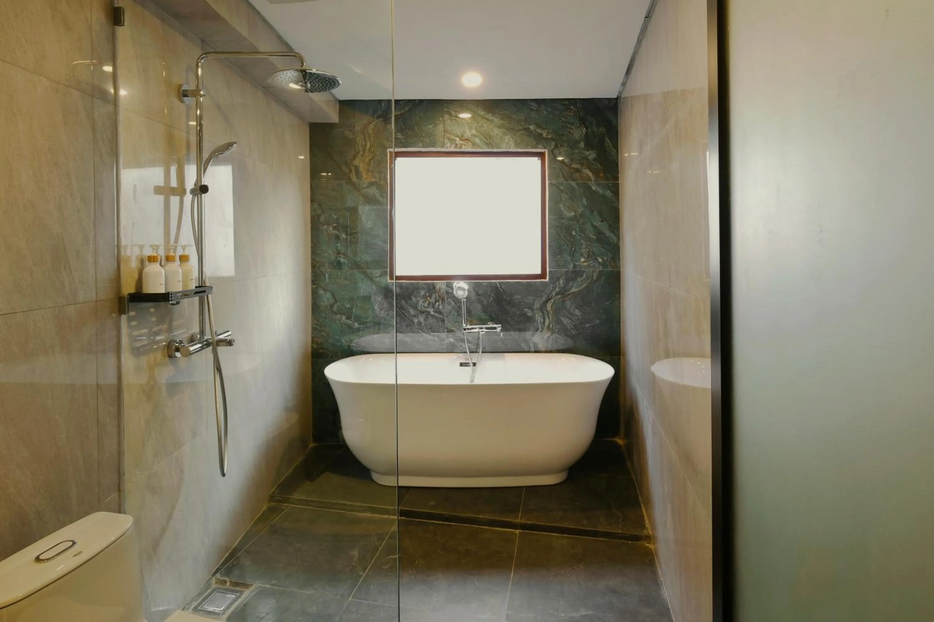 Shower in Utamas Keramas Villa