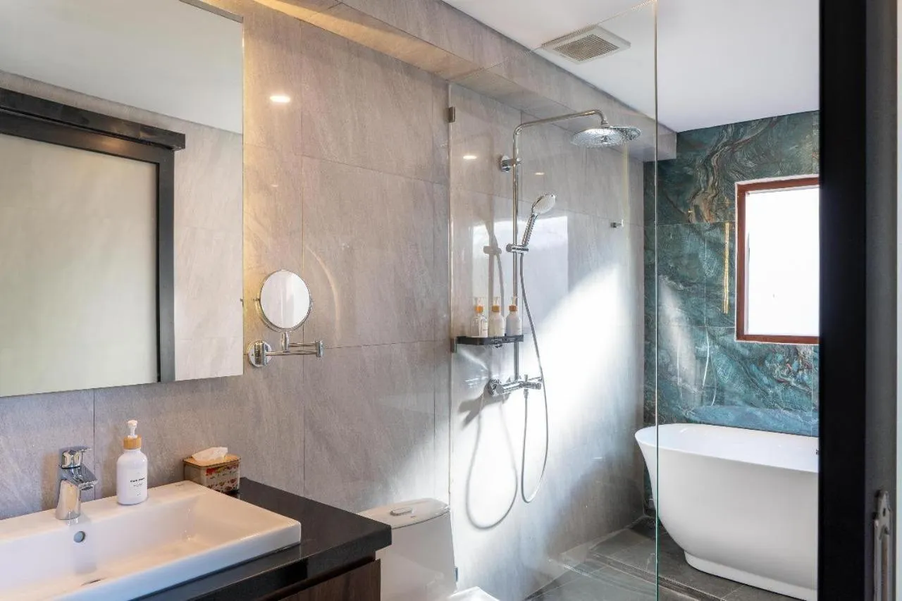 Bathroom in Utamas Keramas Villa