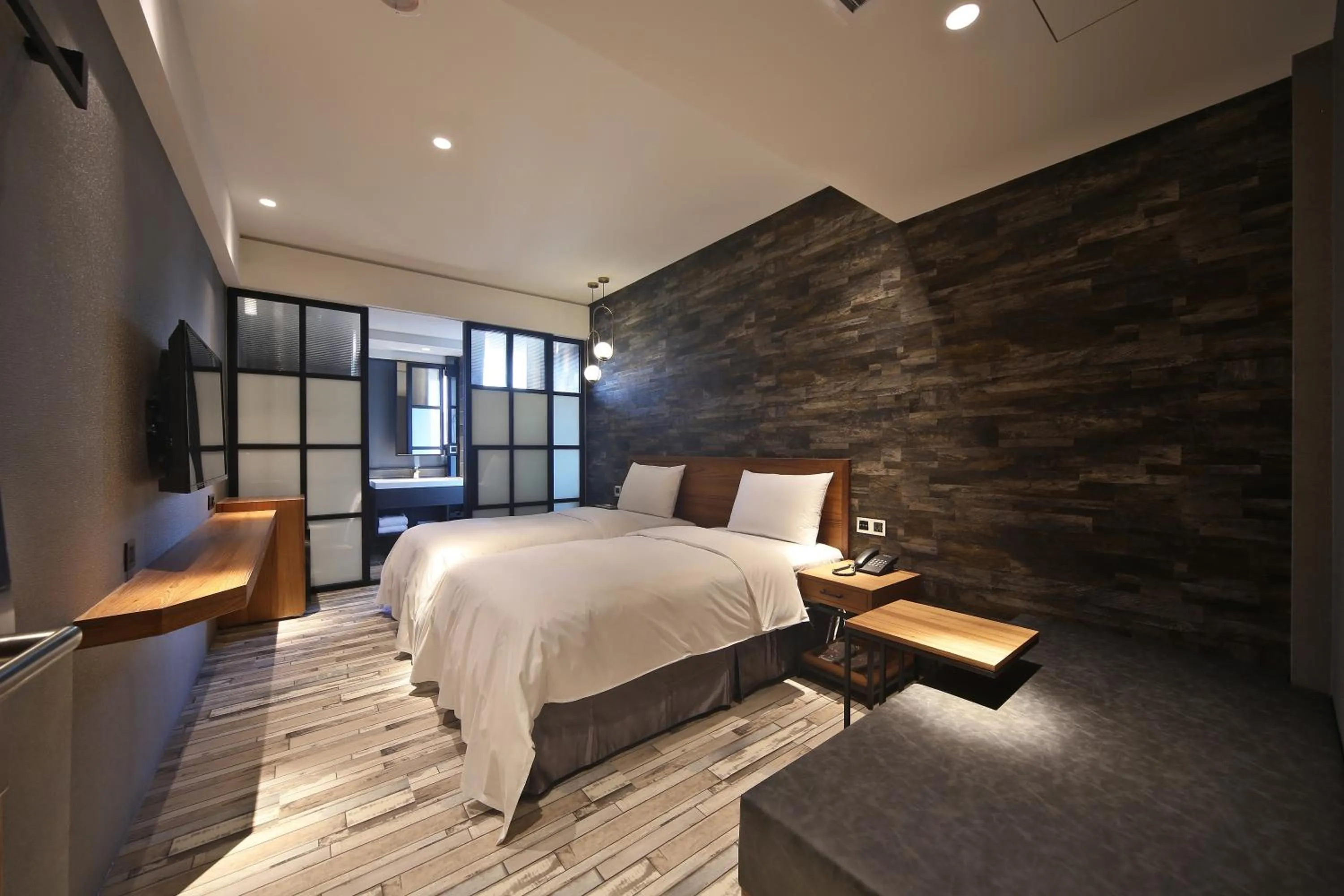 Bed in Fengjia Micro Hotel