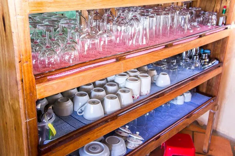 Restaurant/places to eat in Visal Sak Guesthouse