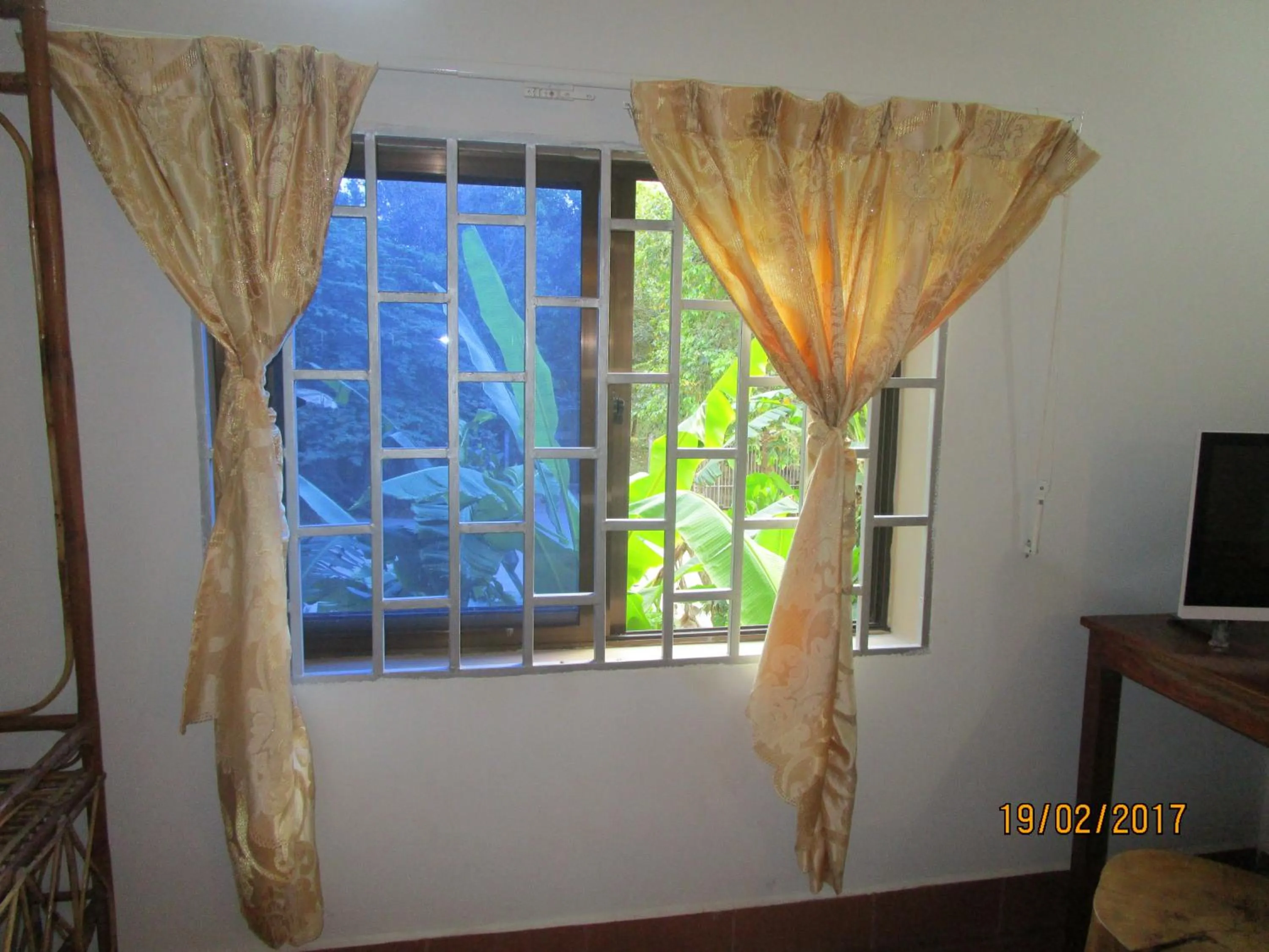 Garden view in Visal Sak Guesthouse