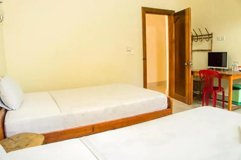 Bedroom, Bed in Visal Sak Guesthouse