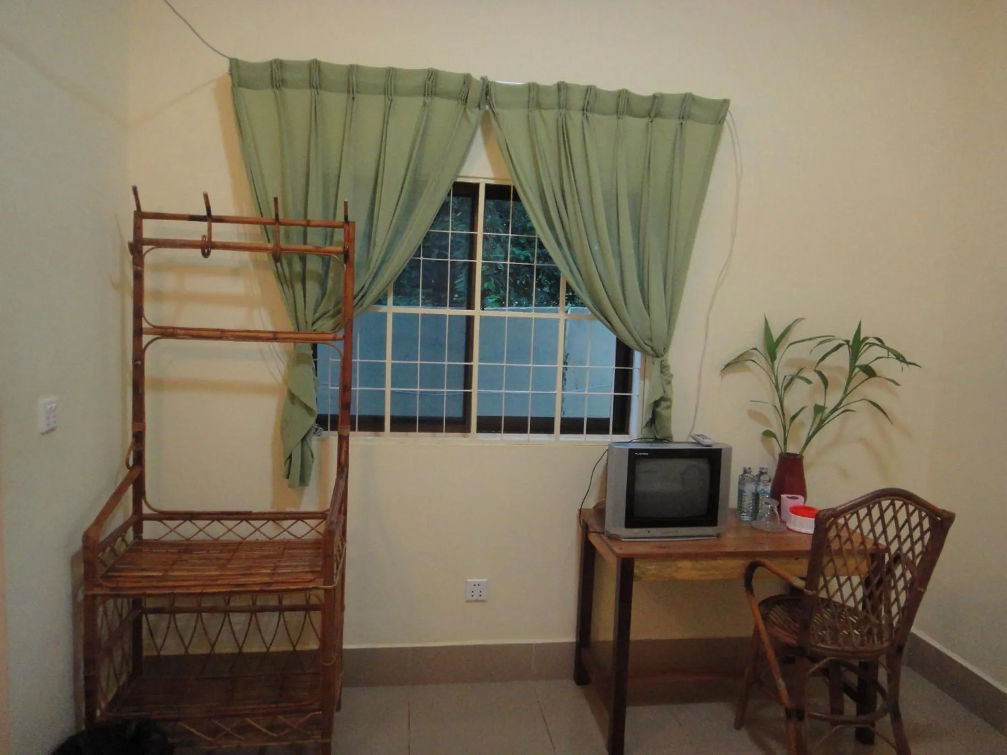 Bed in Visal Sak Guesthouse