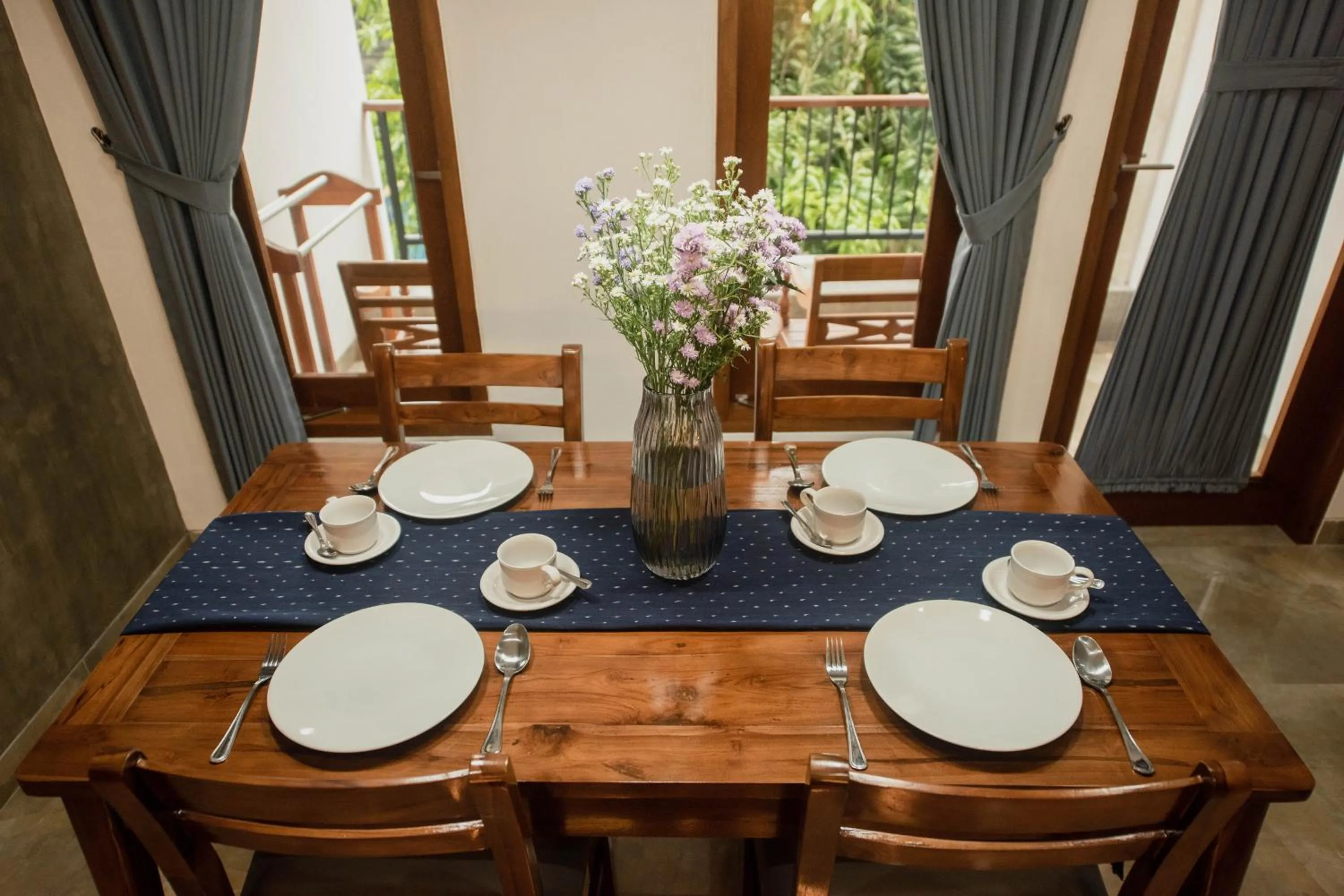 Dining area in Sandat Hotel Legian