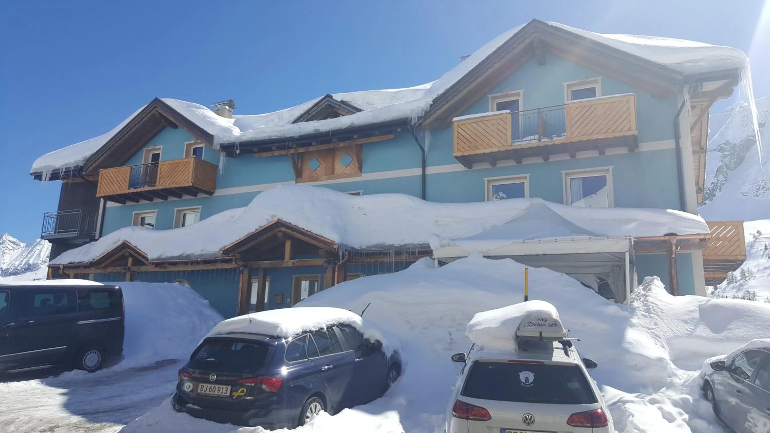 Winter in Hotel Cielo Blu