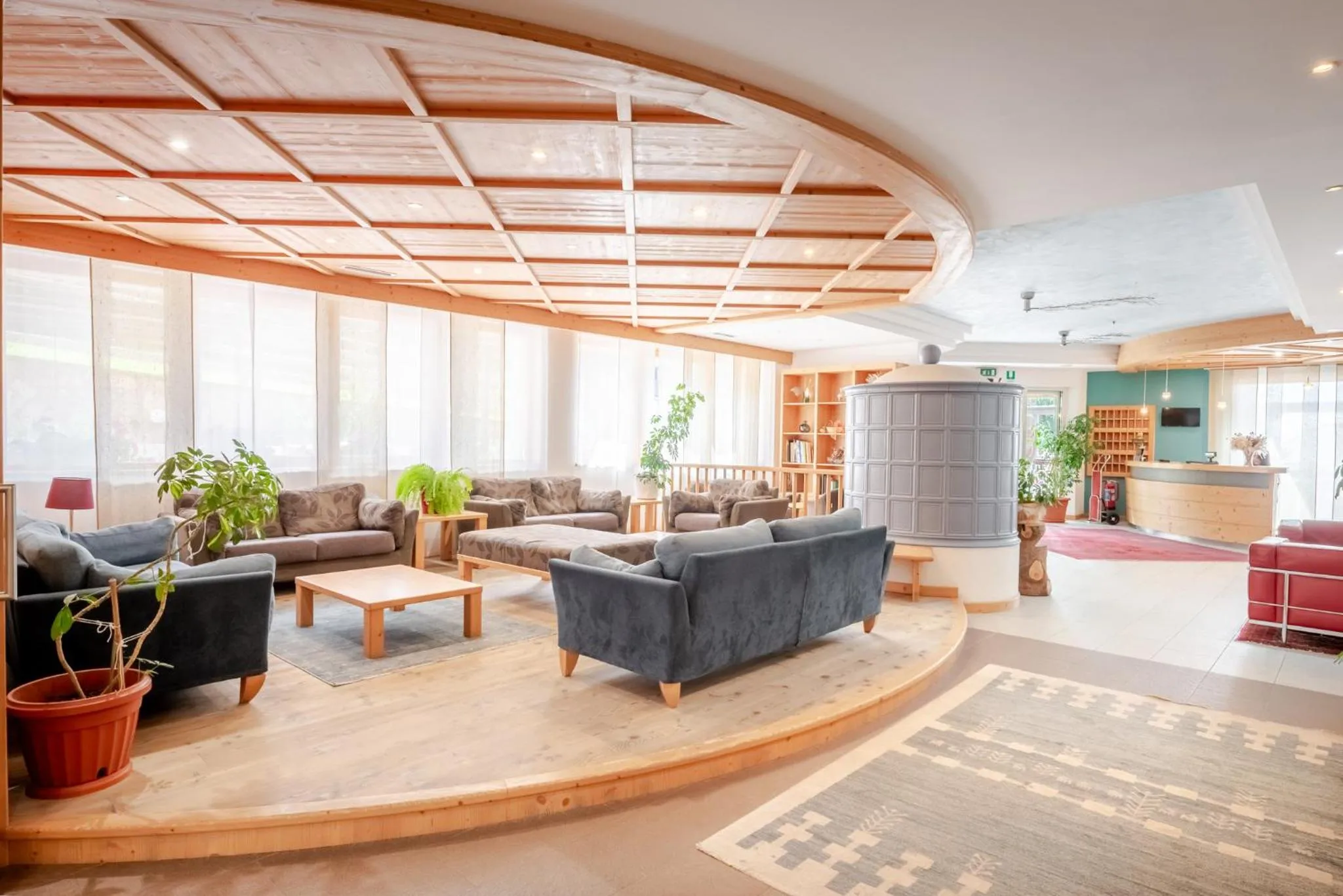 Living room in Hotel Alpine Mugon