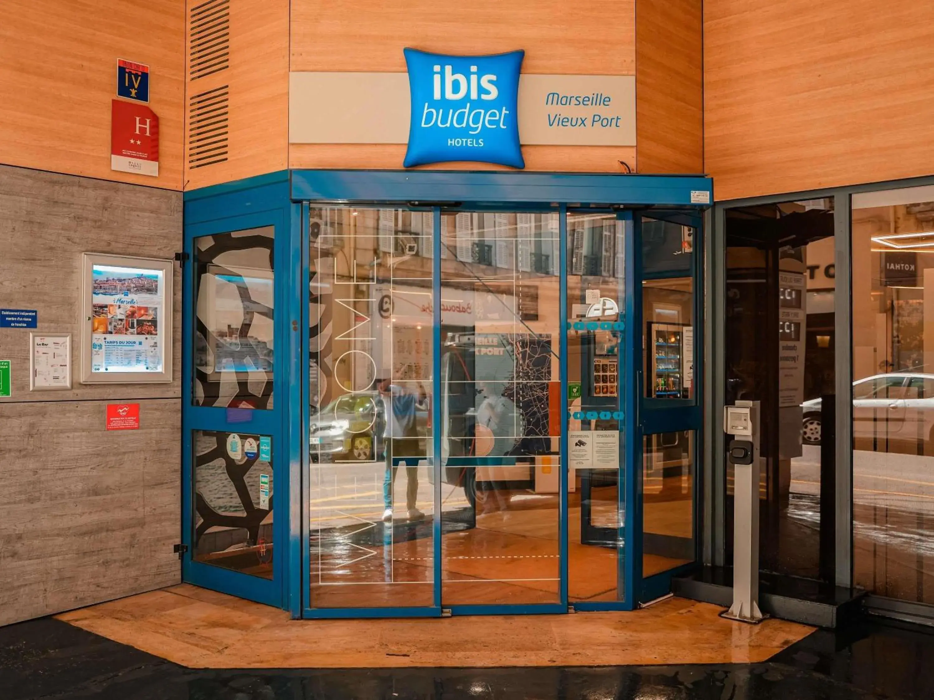 Property building in ibis budget Marseille Vieux Port Property building in ibis budget Marseille Vieux Port