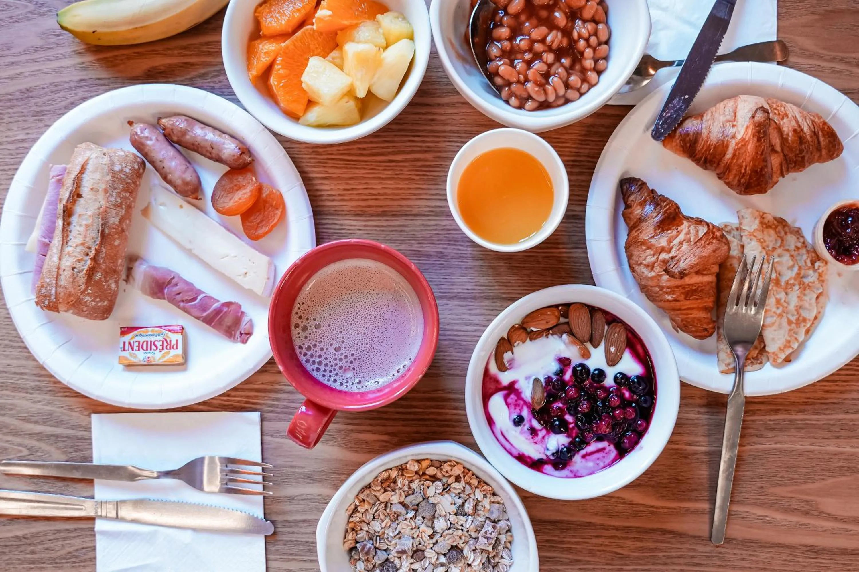 Breakfast in ibis budget Marseille Vieux Port