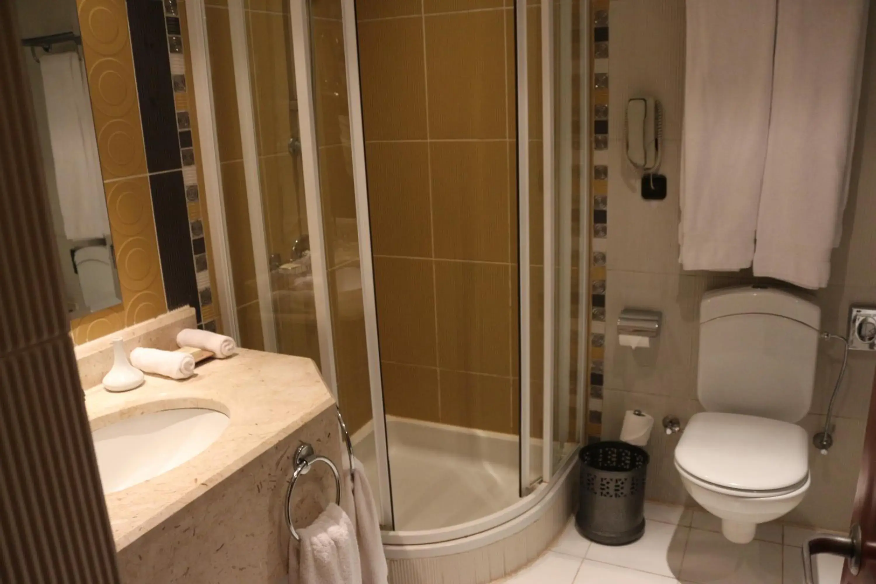 Bathroom in Steigenberger Hotel & Nelson Village, Taba Bathroom in Steigenberger Hotel & Nelson Village, Taba