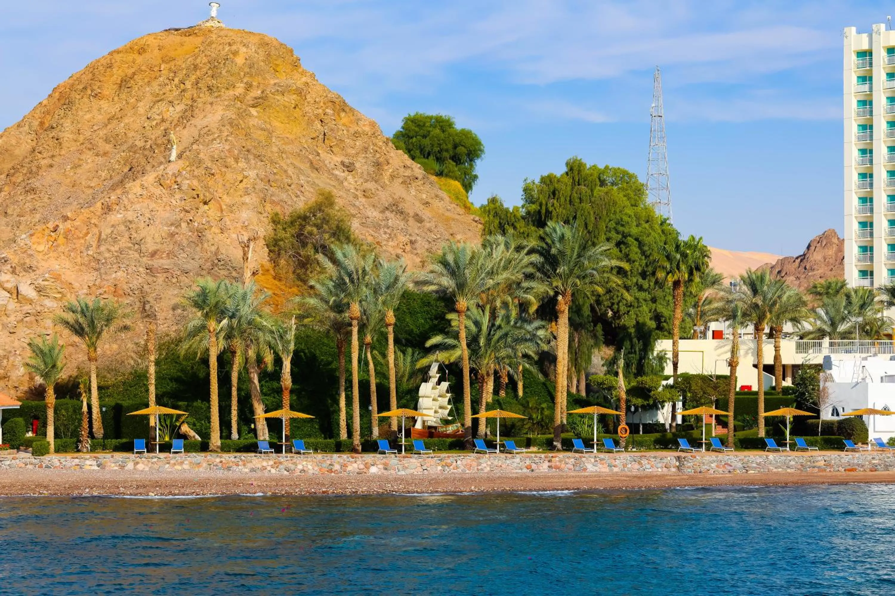 Beach in Steigenberger Hotel & Nelson Village, Taba