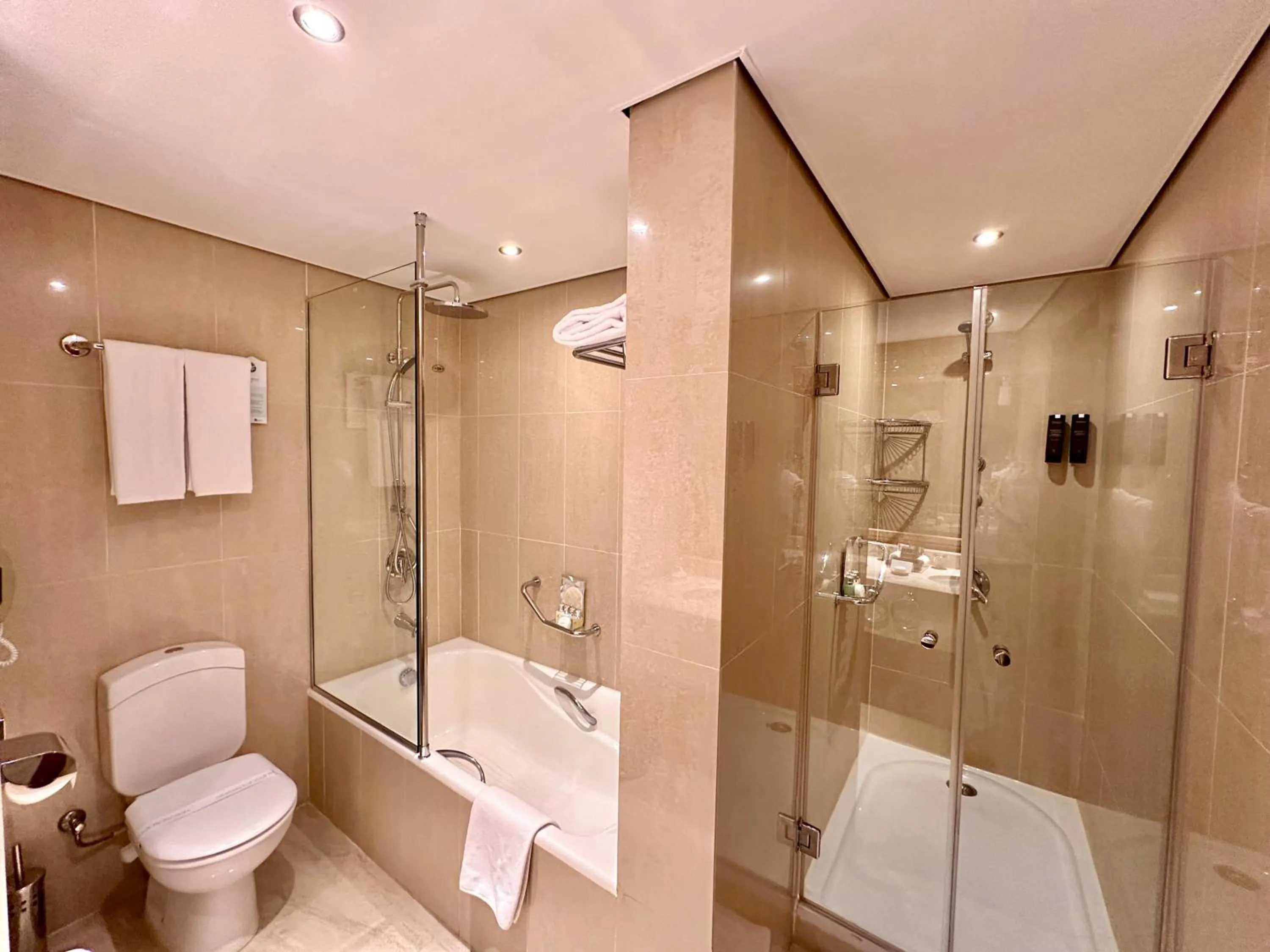 Shower in Steigenberger Hotel & Nelson Village, Taba