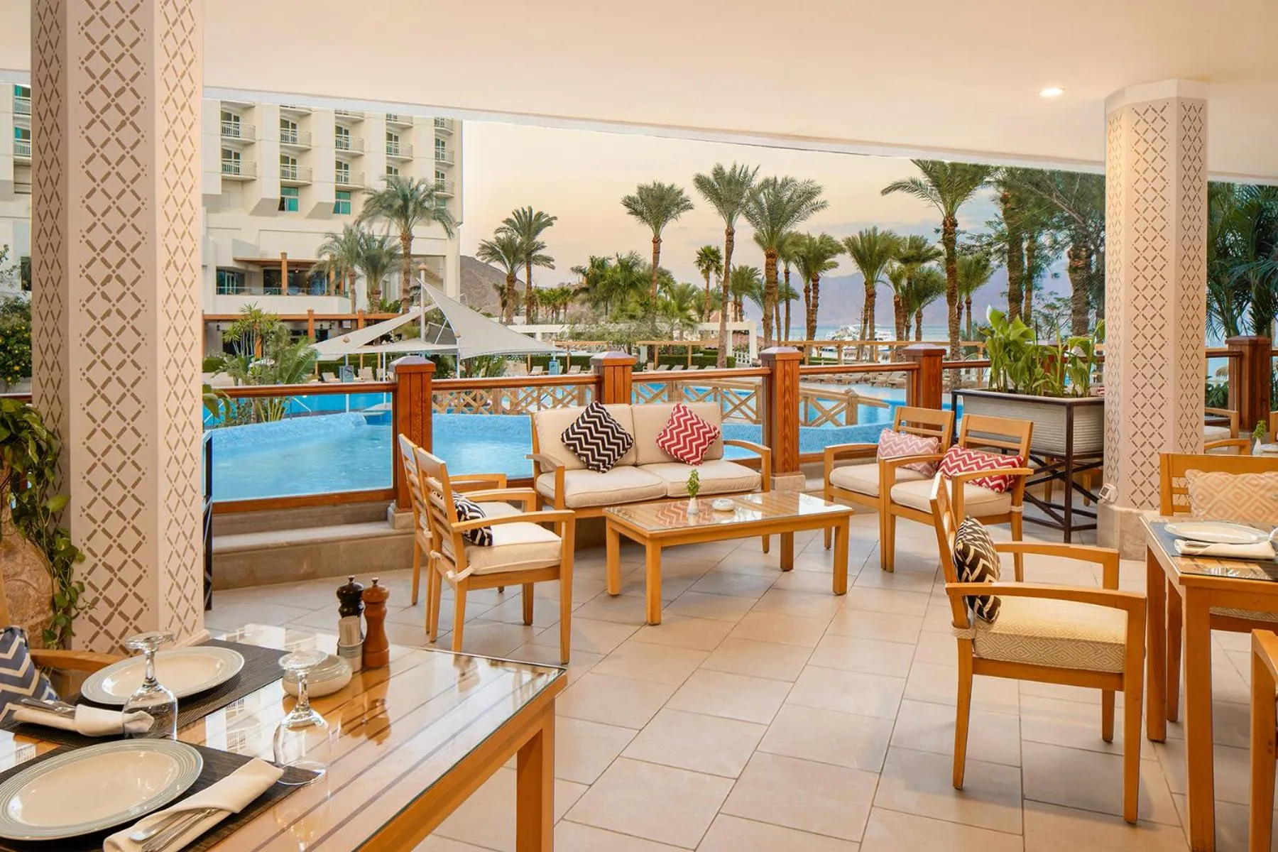 Restaurant/places to eat in Steigenberger Hotel & Nelson Village, Taba