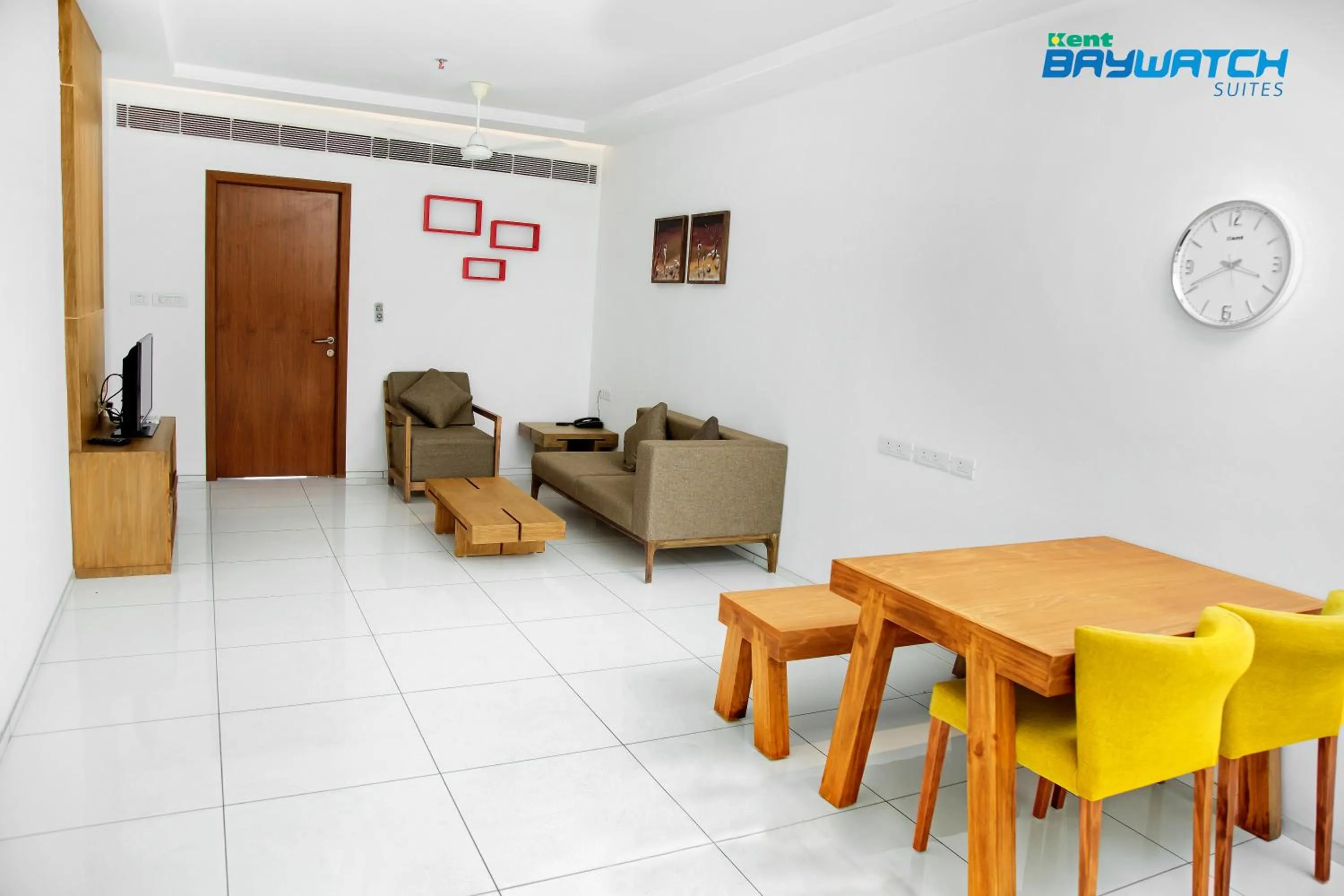 Living room in Kent Baywatch Suites