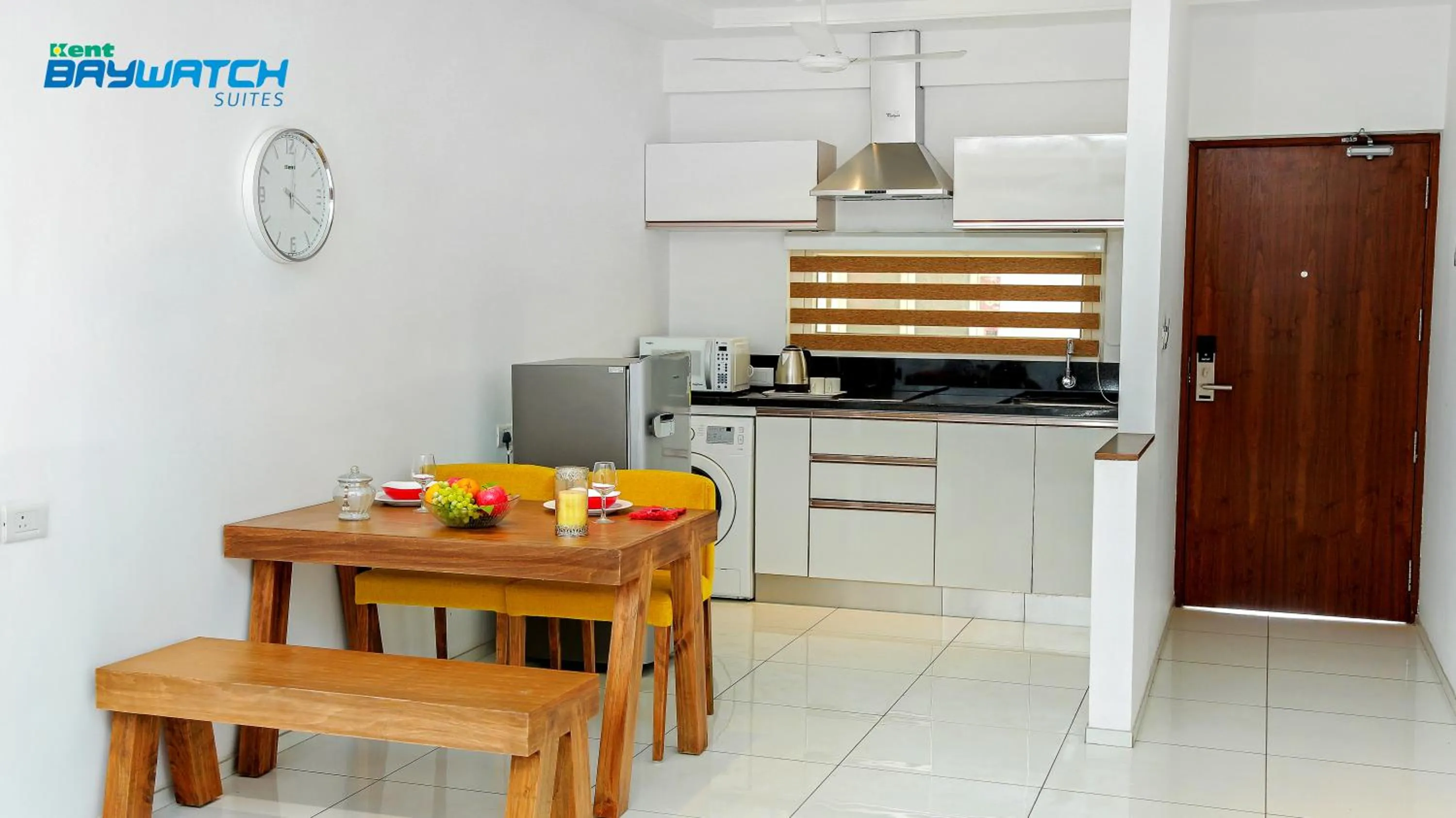 Kitchen or kitchenette in Kent Baywatch Suites