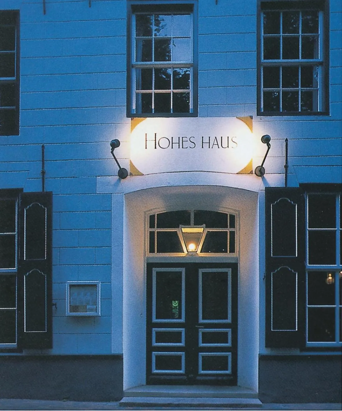 Facade/entrance in Hohes Haus