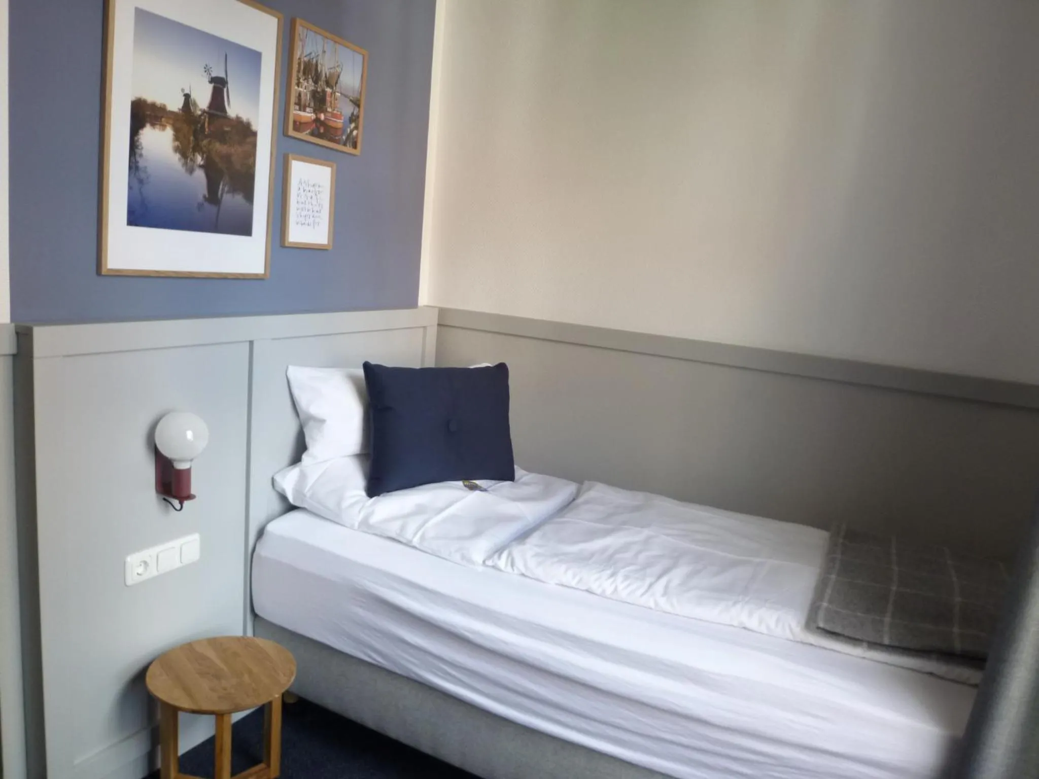 Bed in Hohes Haus