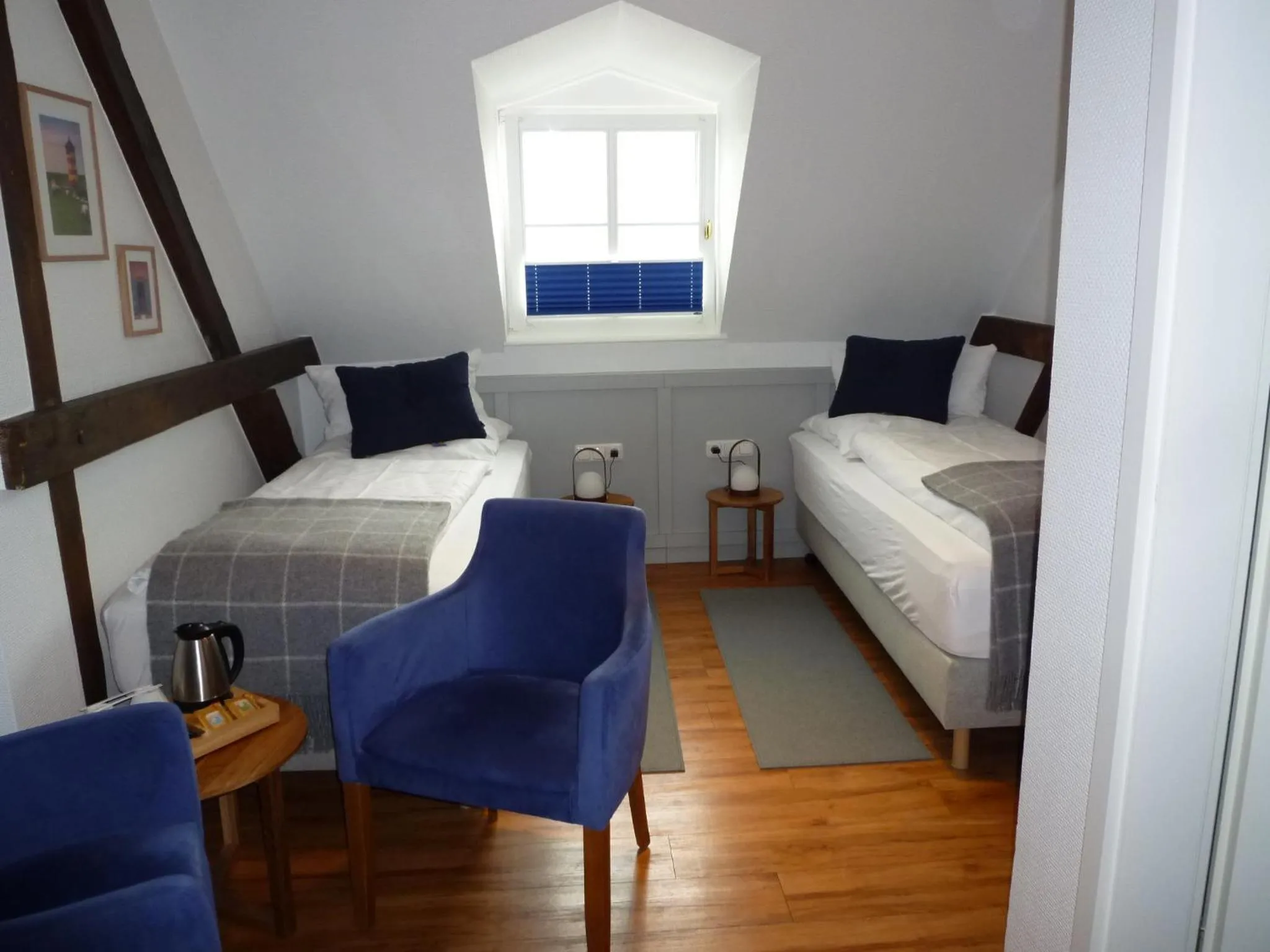 Bed in Hohes Haus