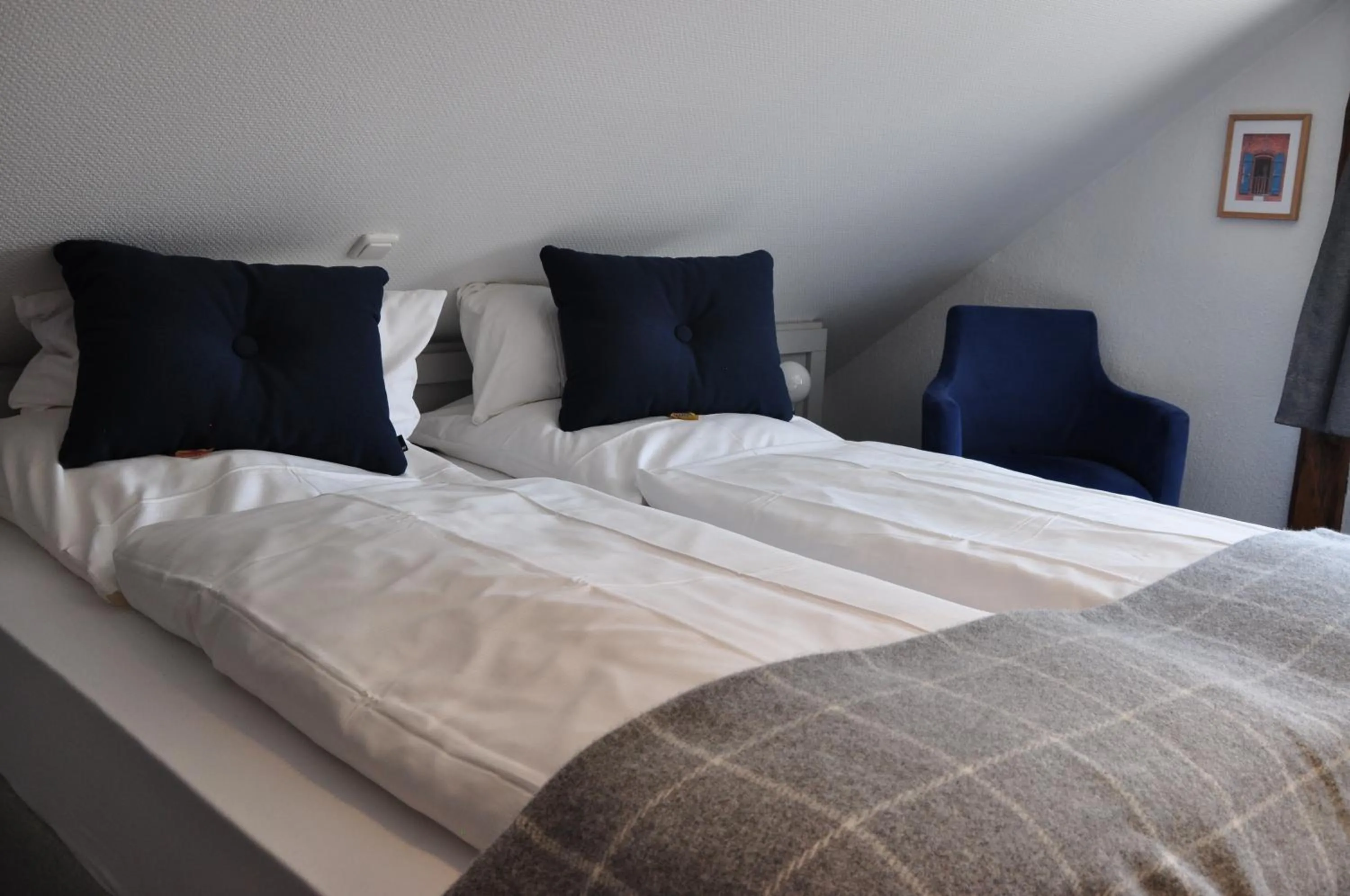 Bed in Hohes Haus