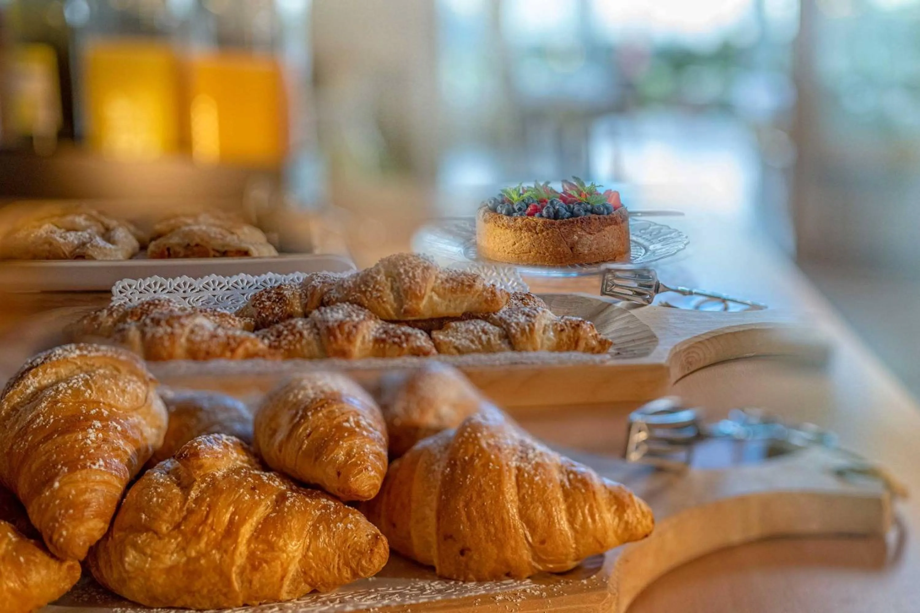 Buffet breakfast in Hotel Bad Salomonsbrunn