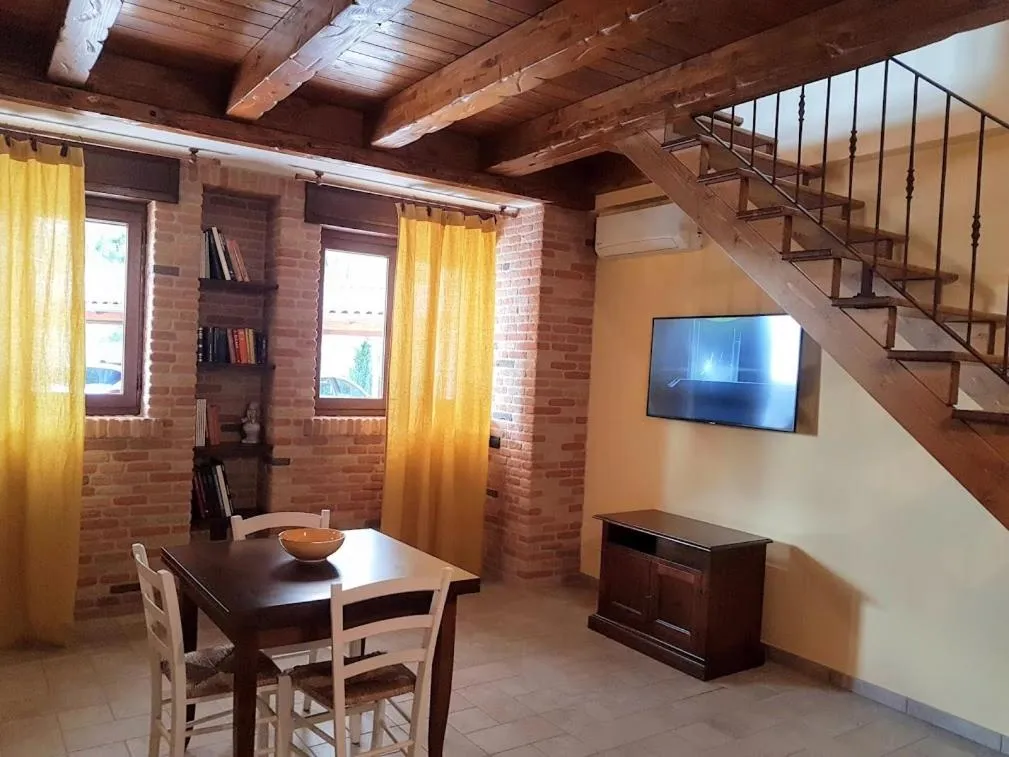 Seating area in BORGO LUNA b&b