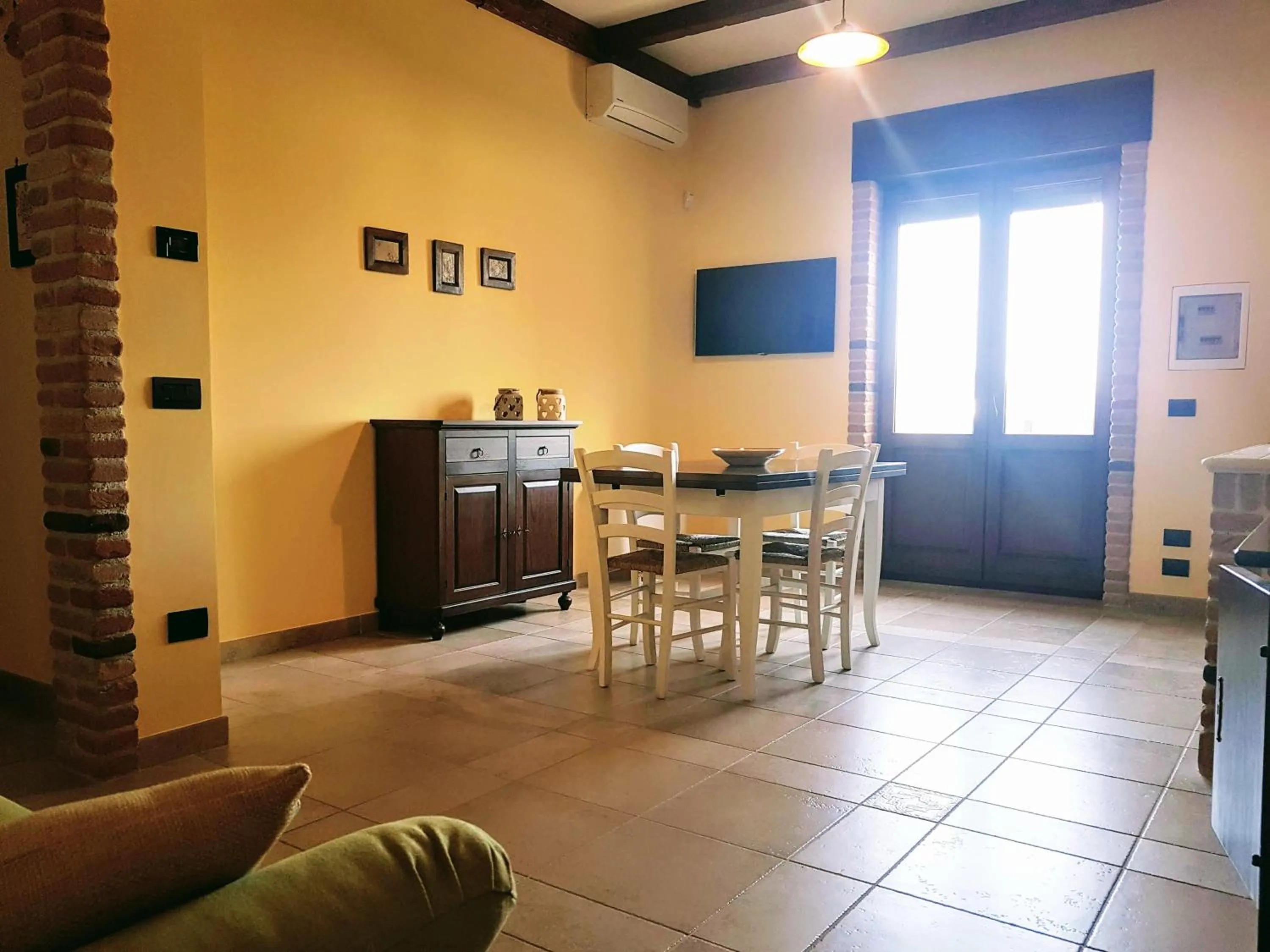 Living room in BORGO LUNA b&b