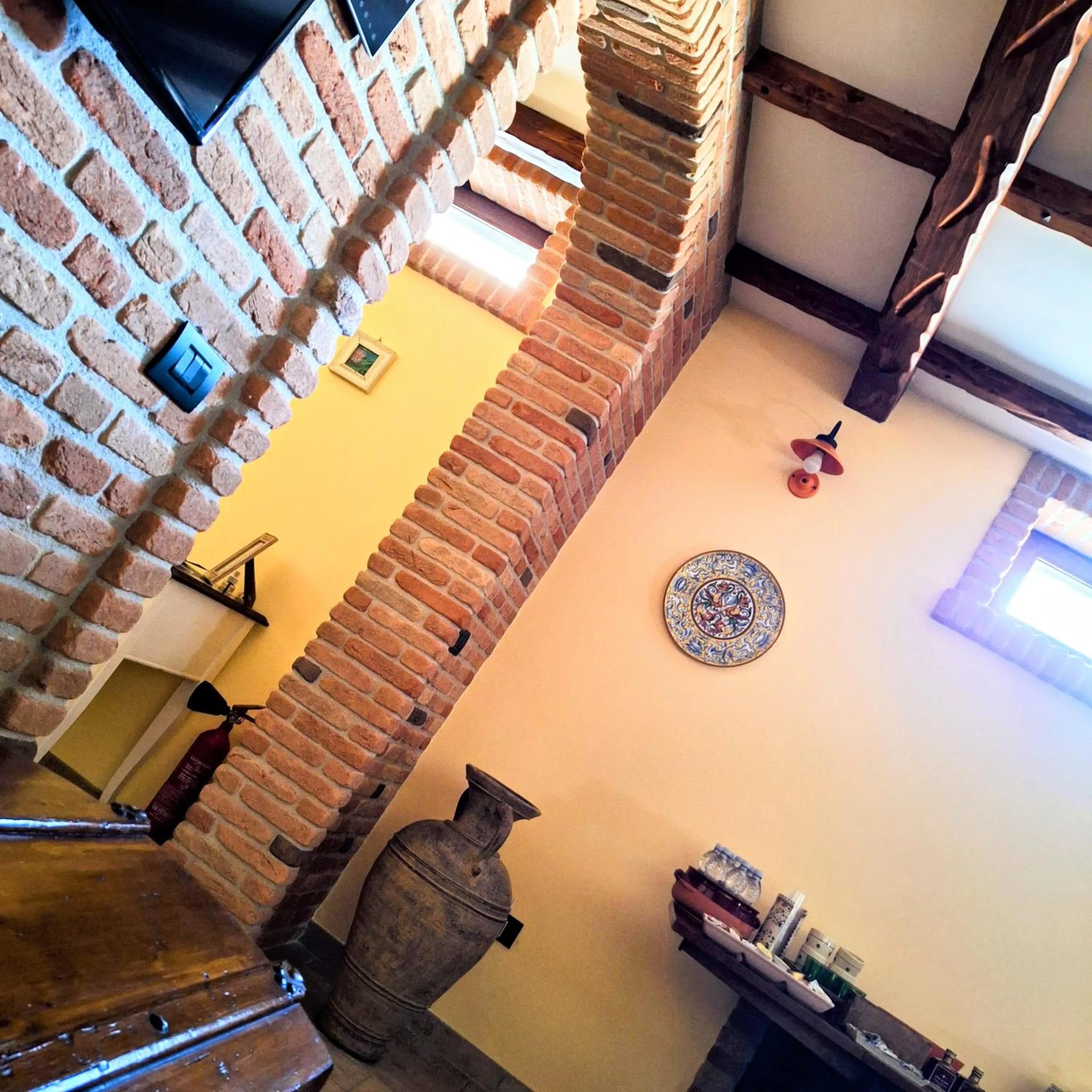 Living room in BORGO LUNA b&b