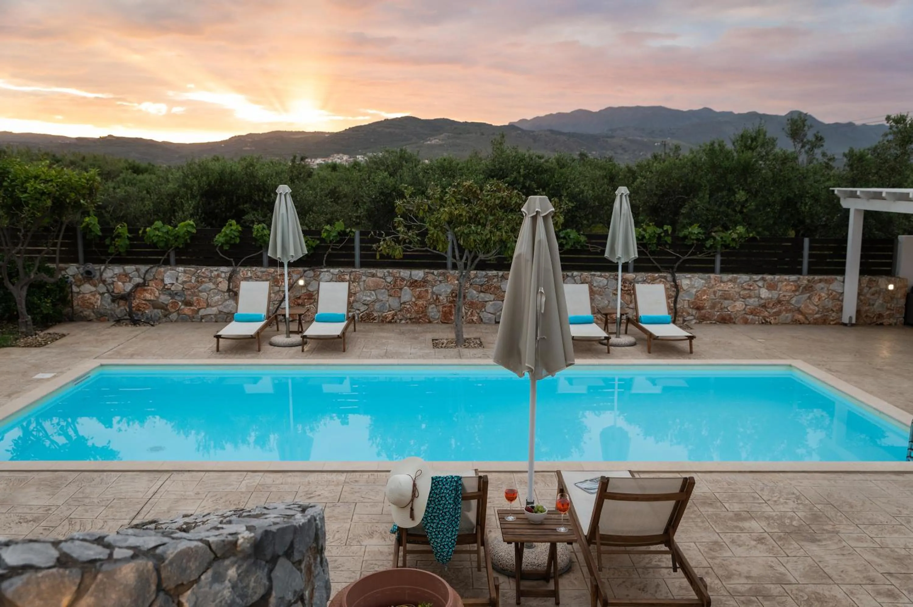 Swimming pool in Villa Tranquilla
