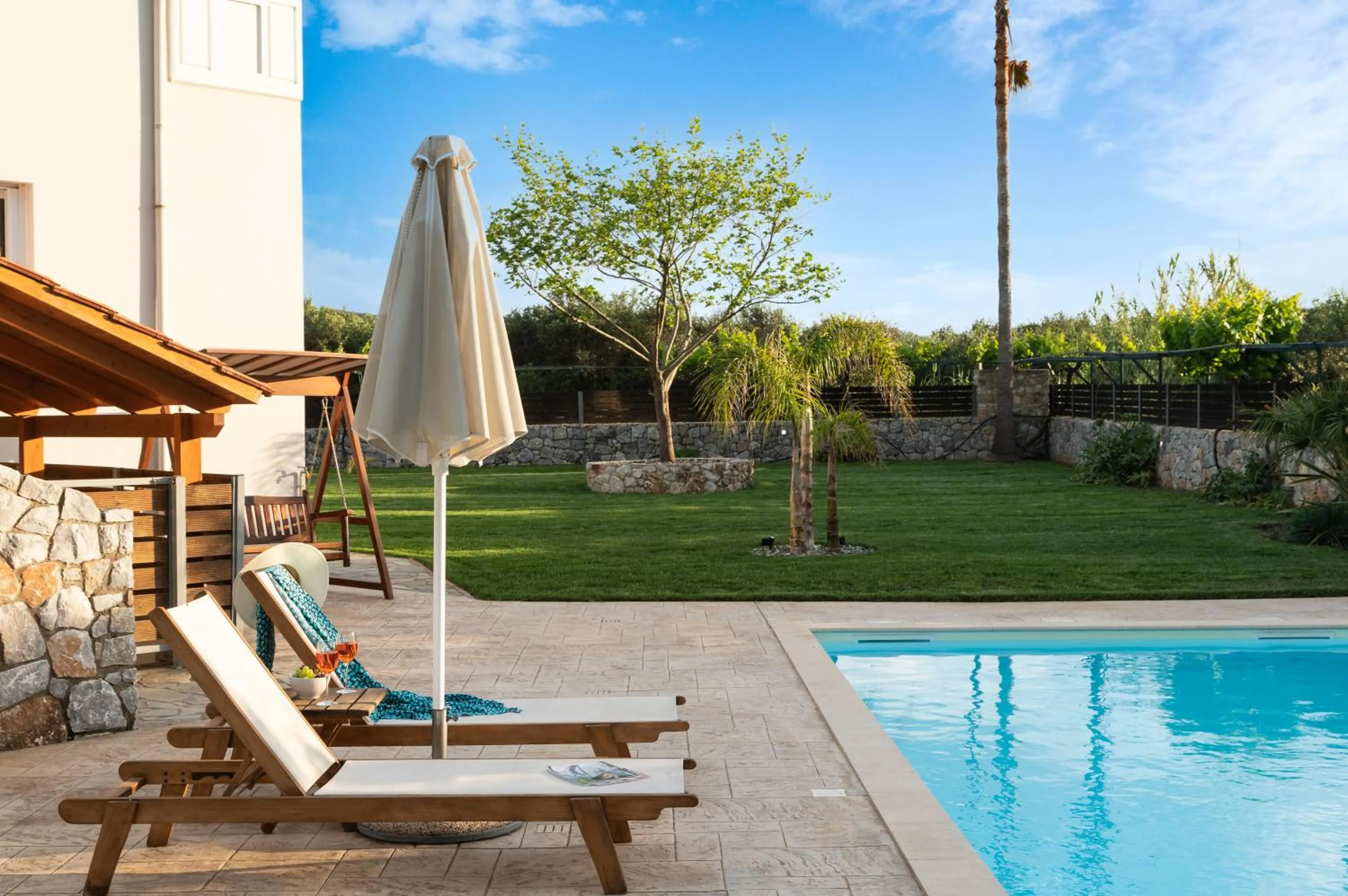 Swimming pool in Villa Tranquilla