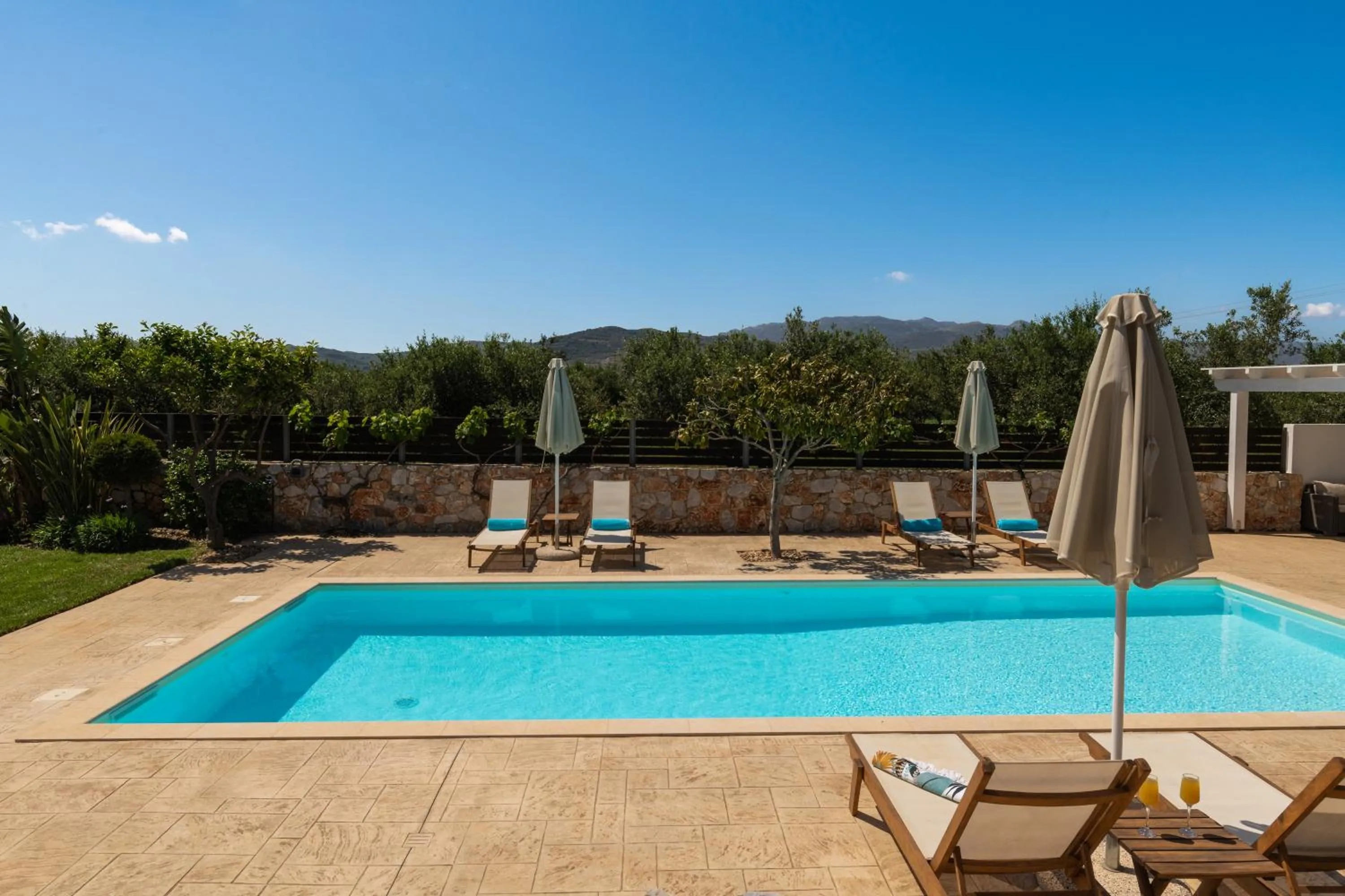 Swimming pool in Villa Tranquilla