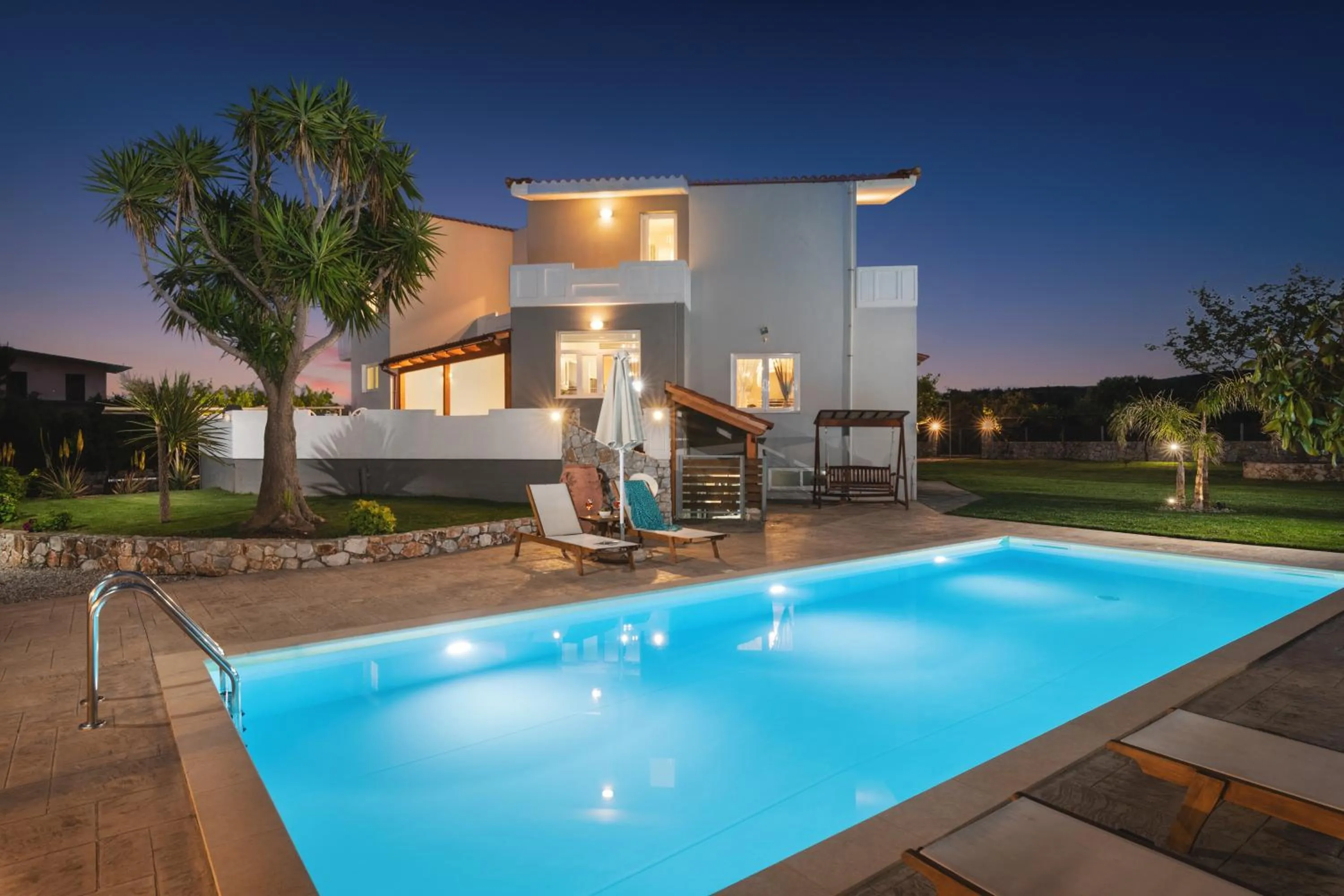 Swimming pool in Villa Tranquilla