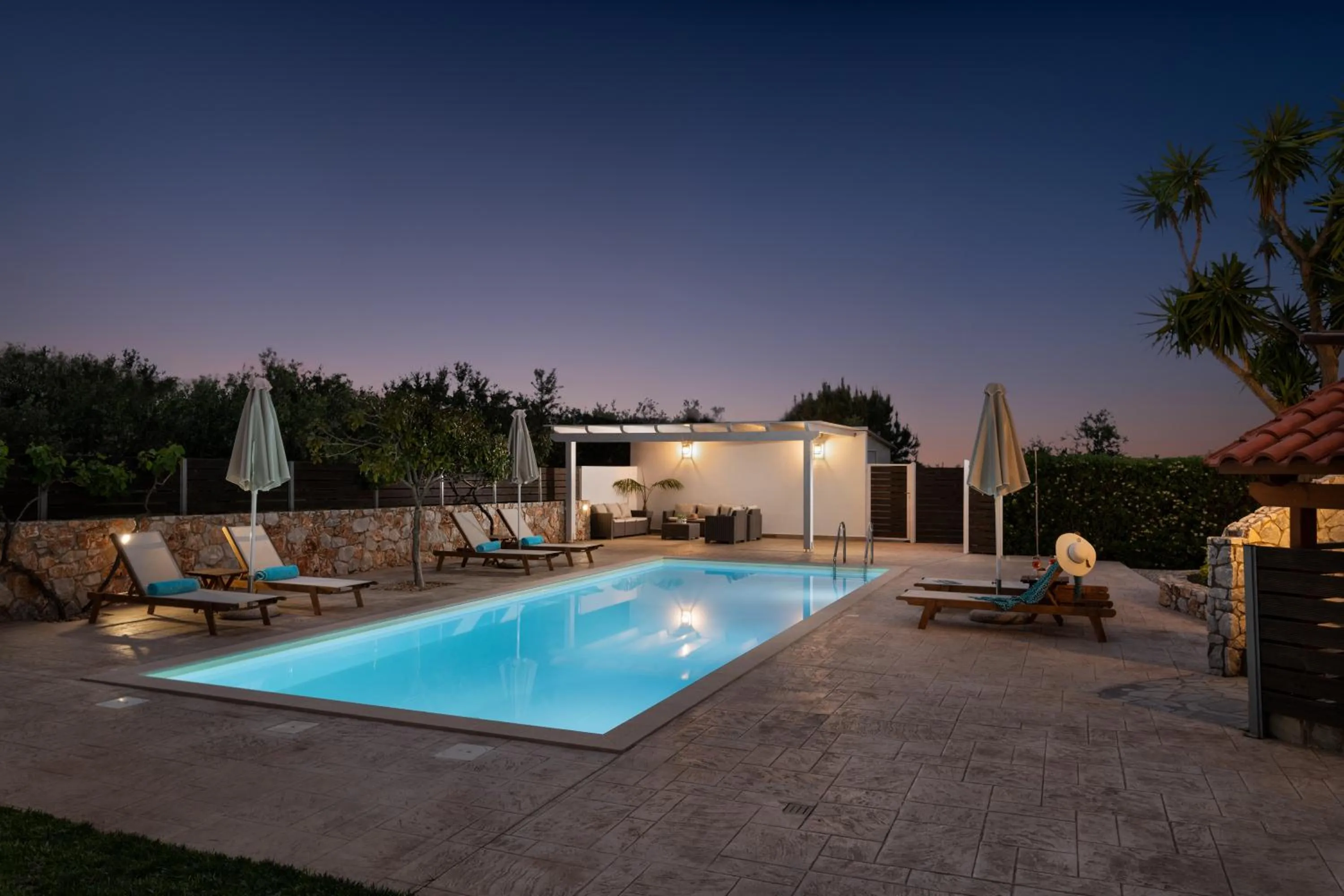 Swimming pool in Villa Tranquilla