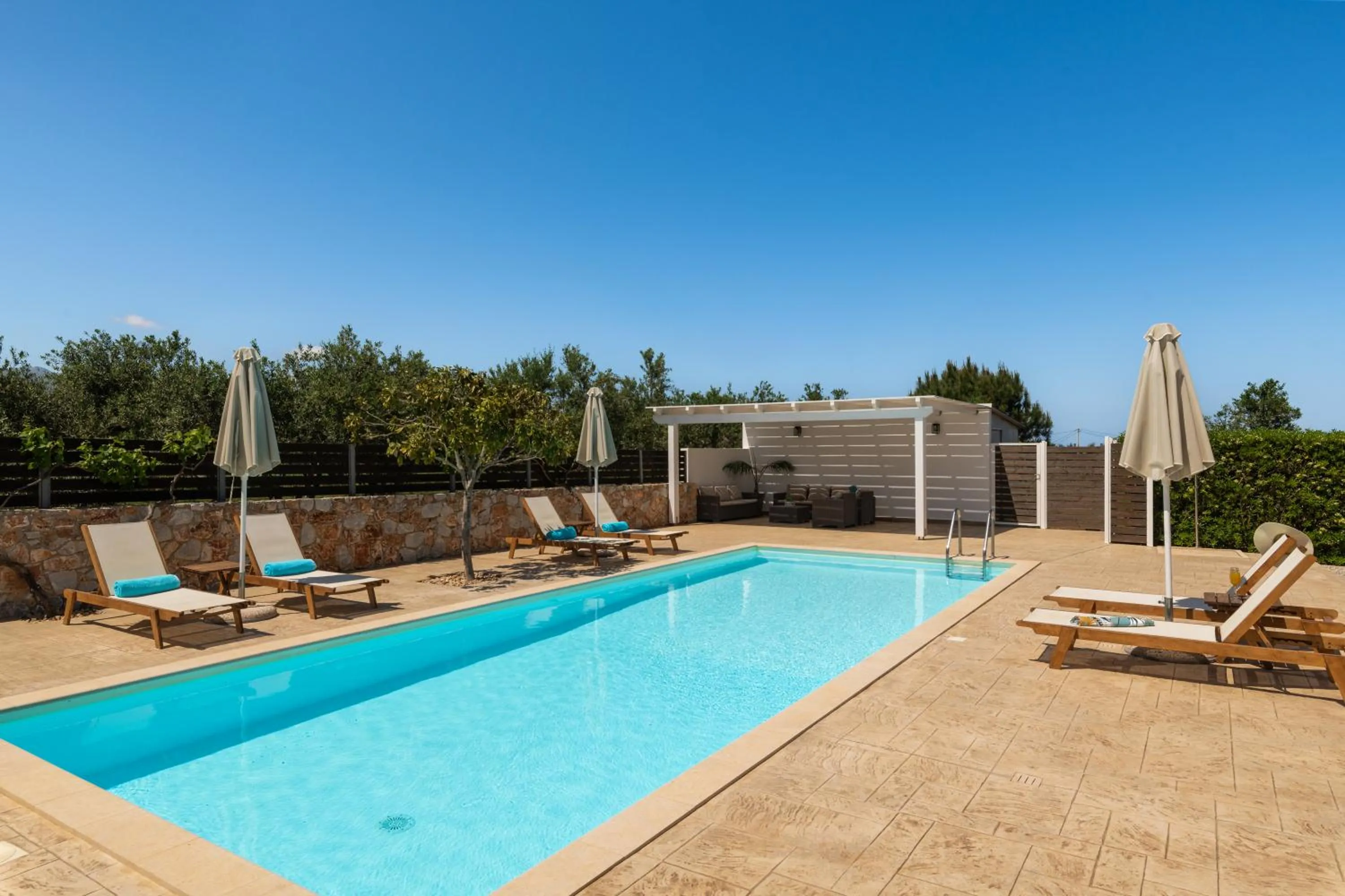 Swimming pool in Villa Tranquilla