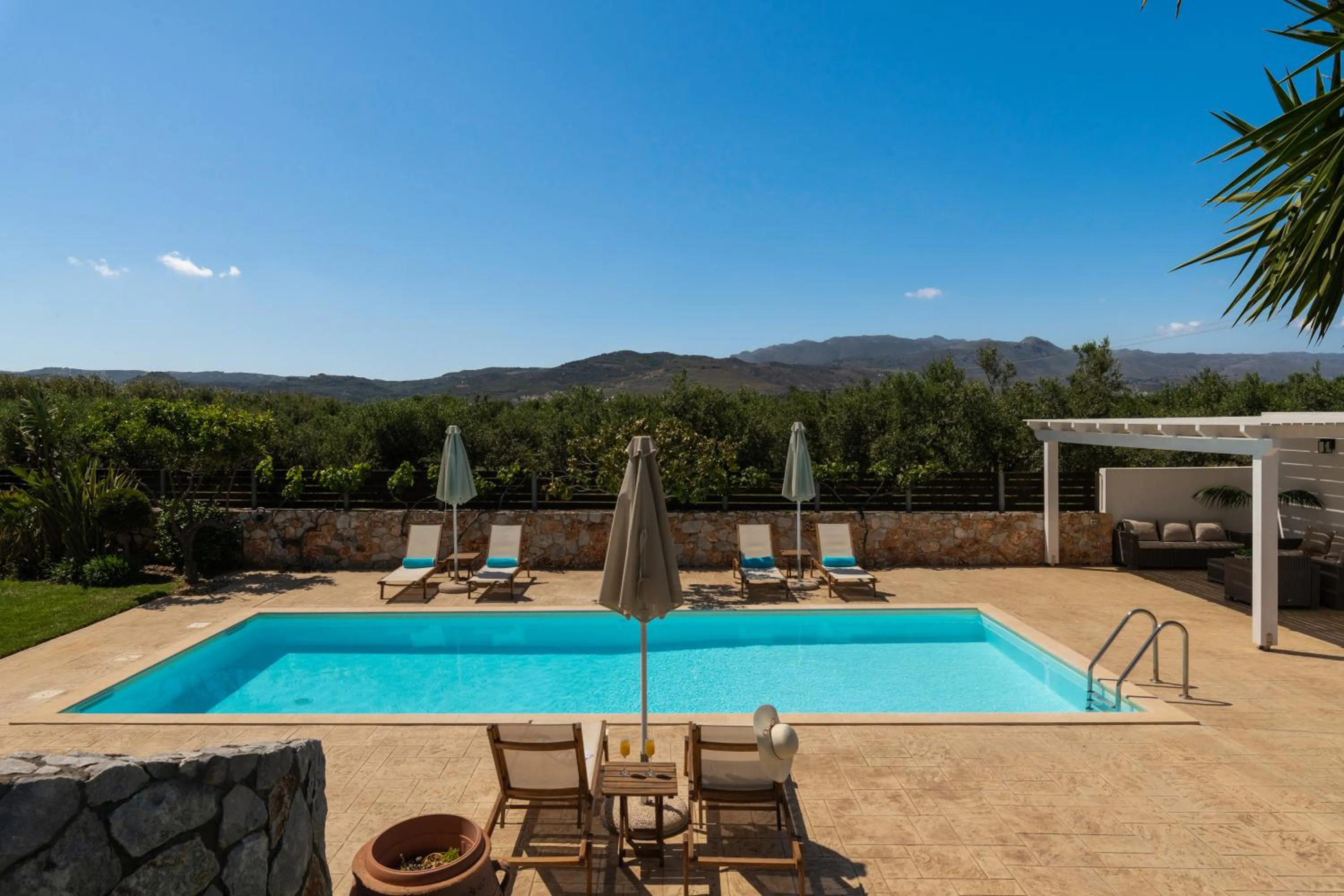 Swimming pool in Villa Tranquilla