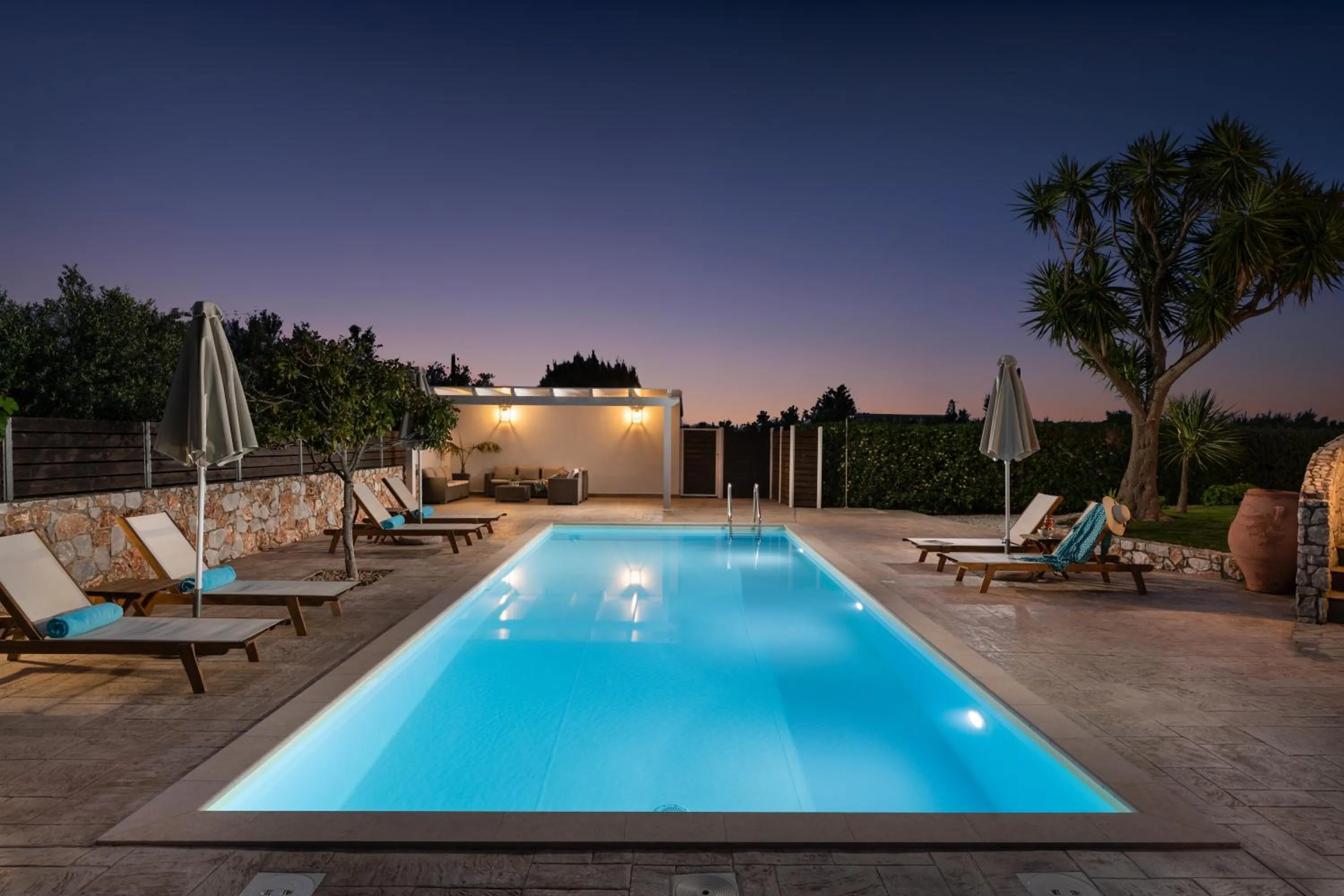 Swimming pool in Villa Tranquilla