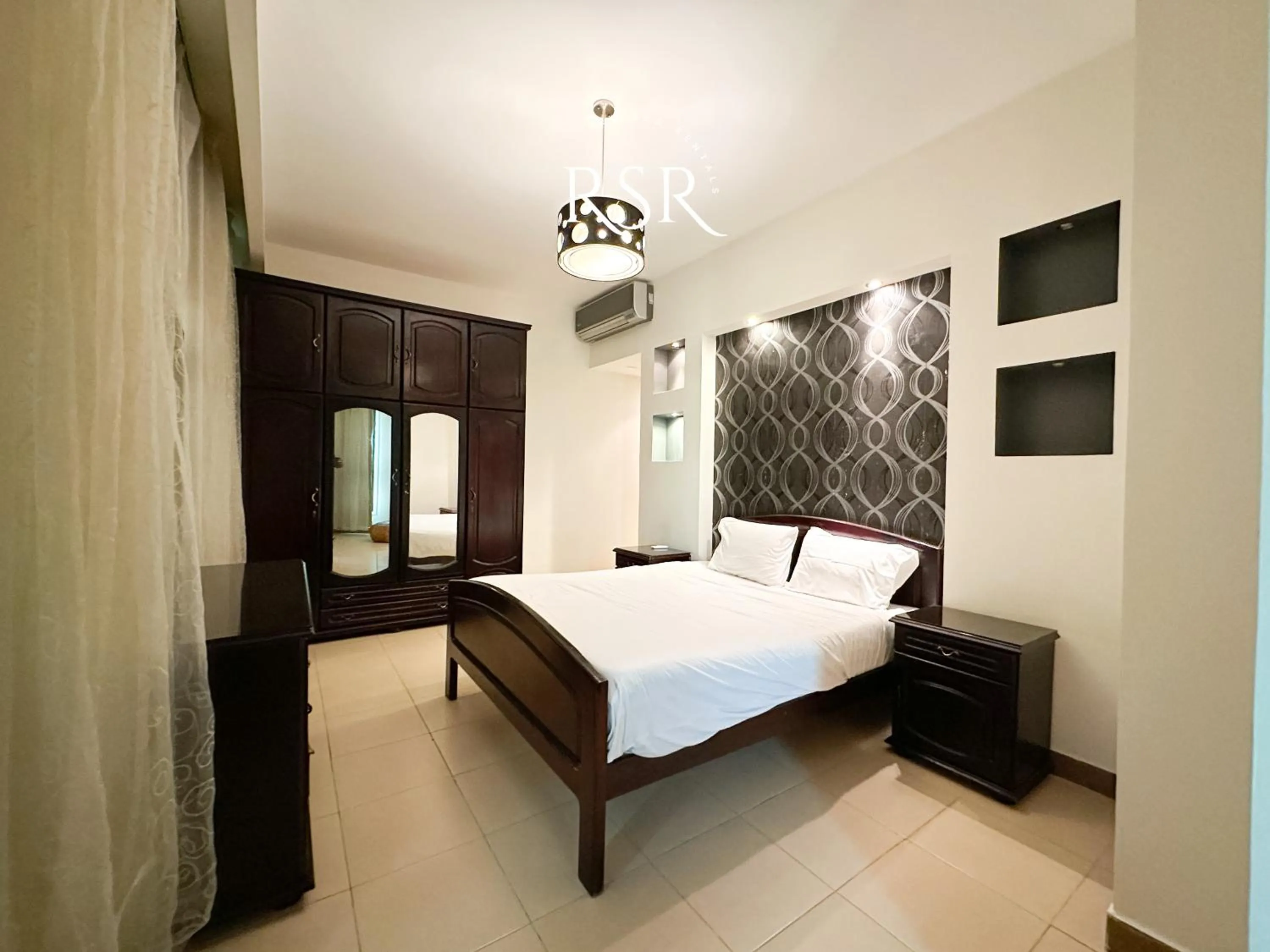 Bed in Elite Suites Hurghada