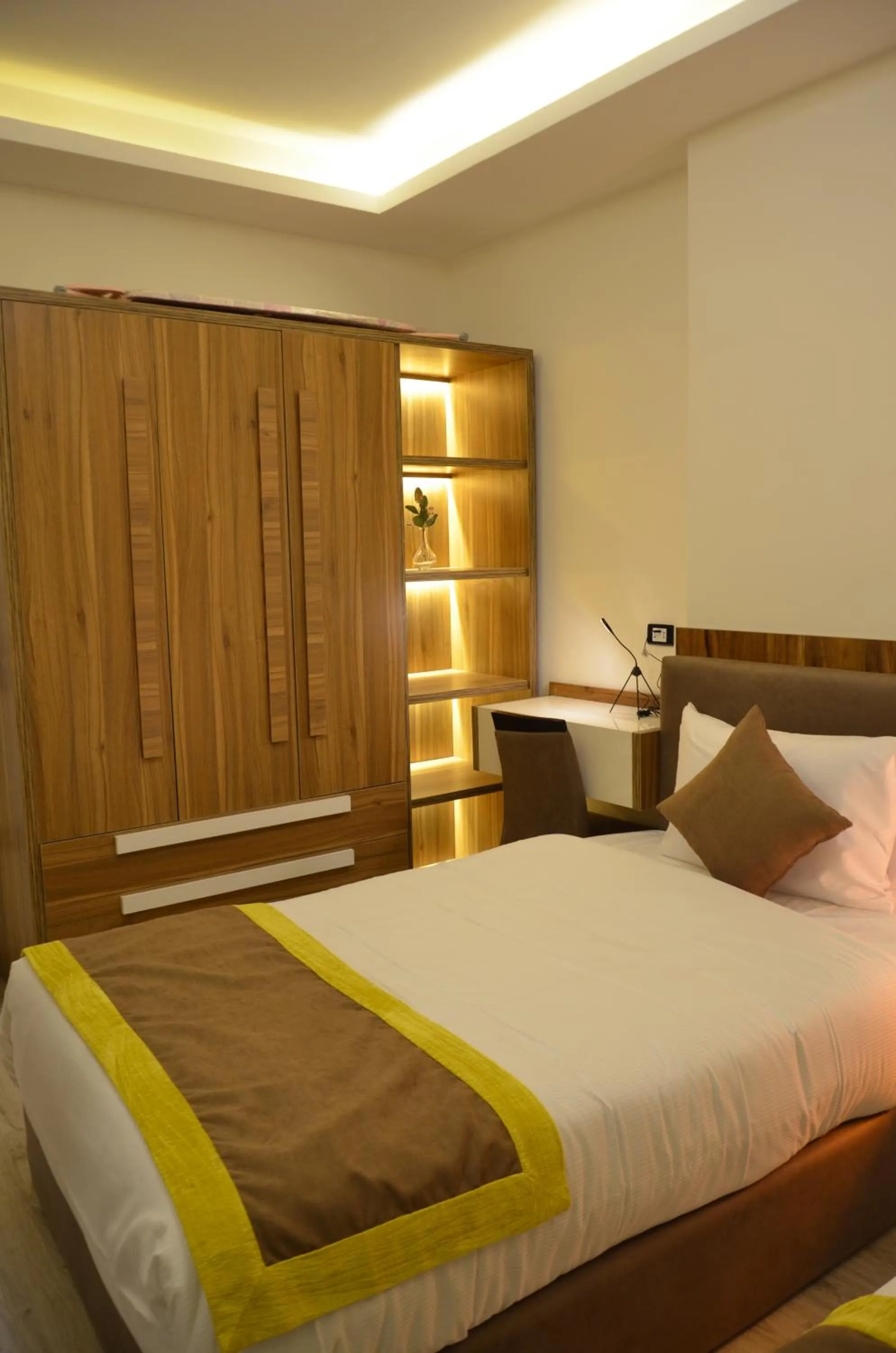 Bed in Elite Suites Hurghada