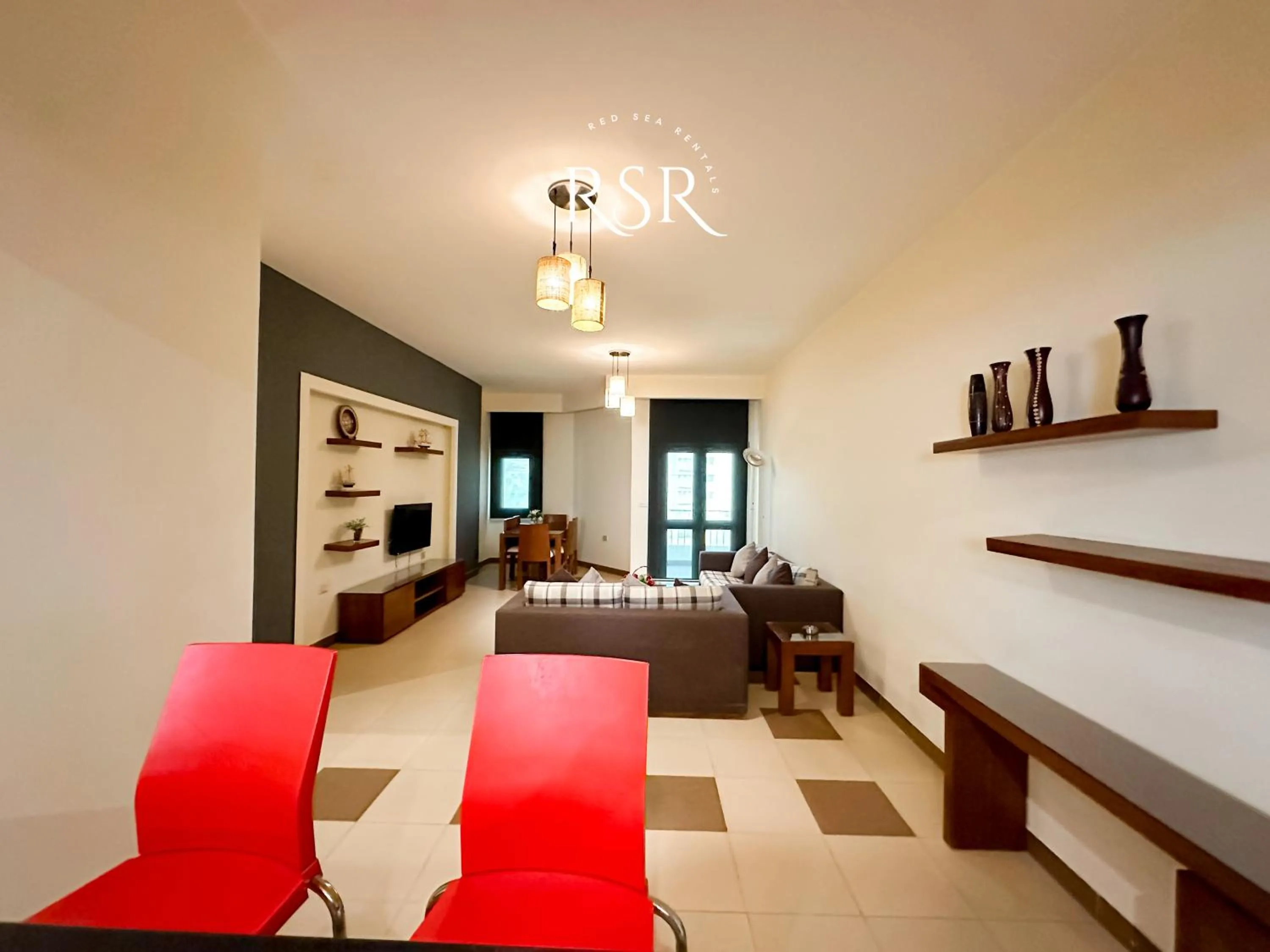 Bed in Elite Suites Hurghada