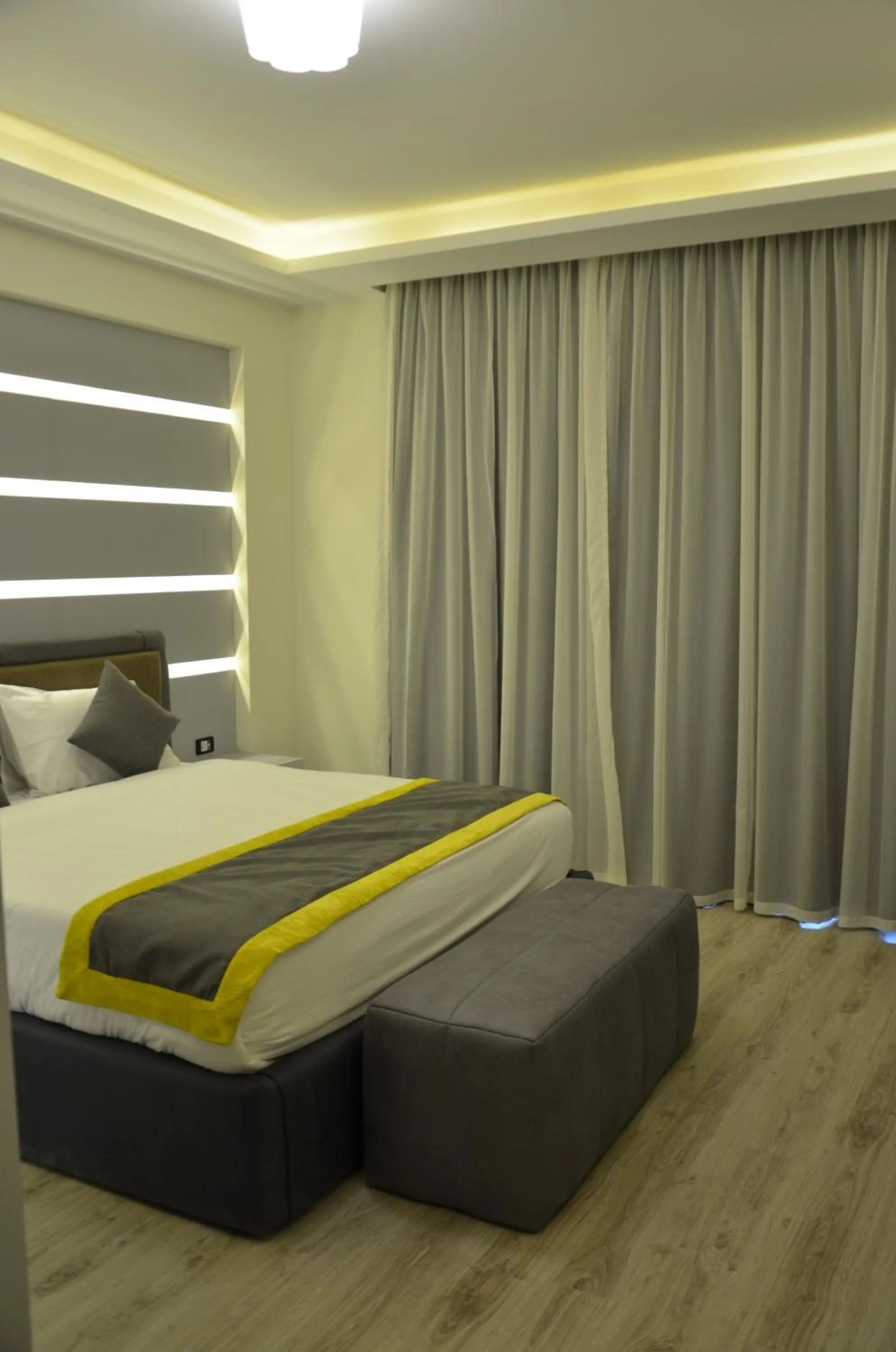 Bed in Elite Suites Hurghada