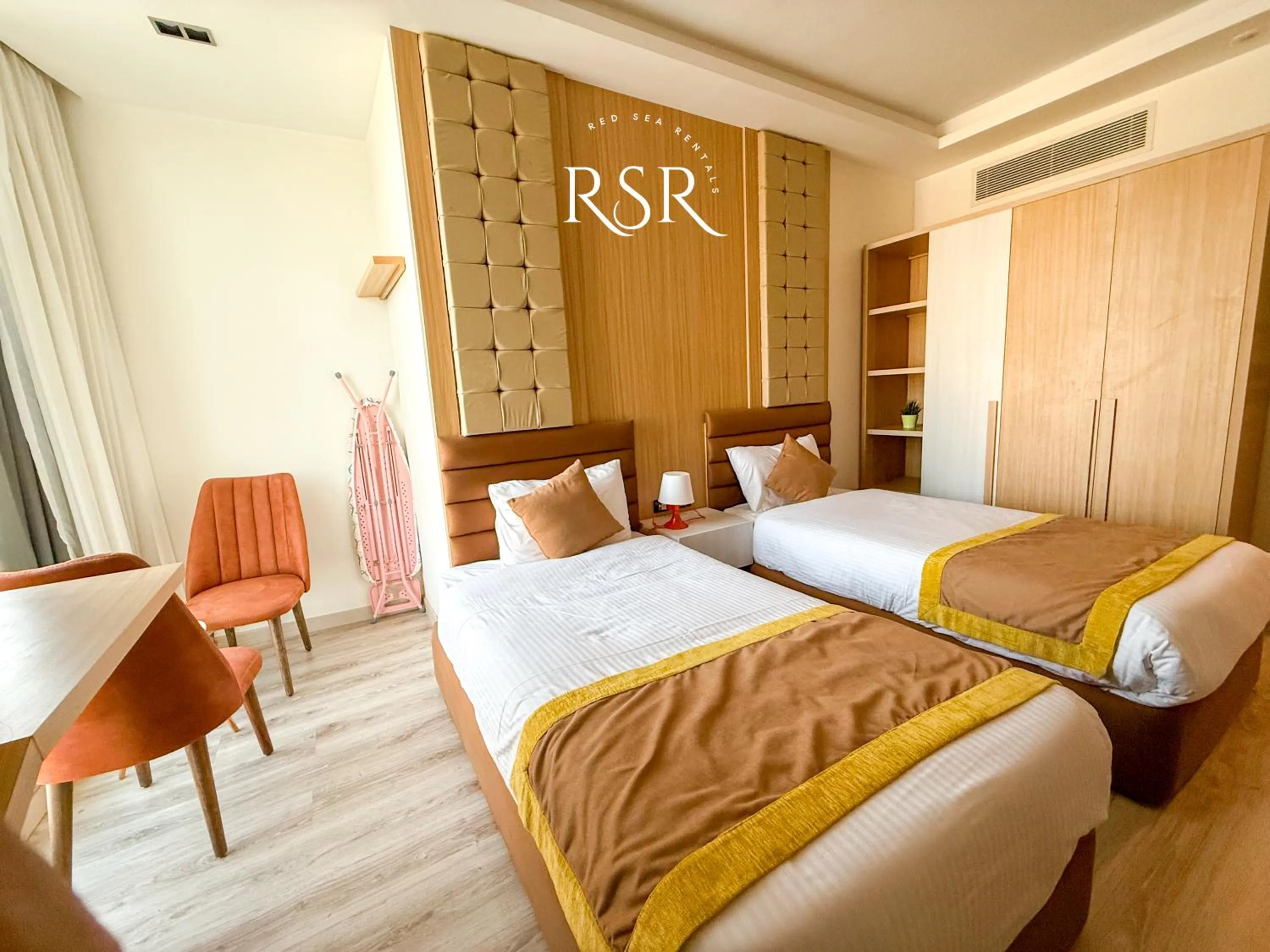 Bed in Elite Suites Hurghada