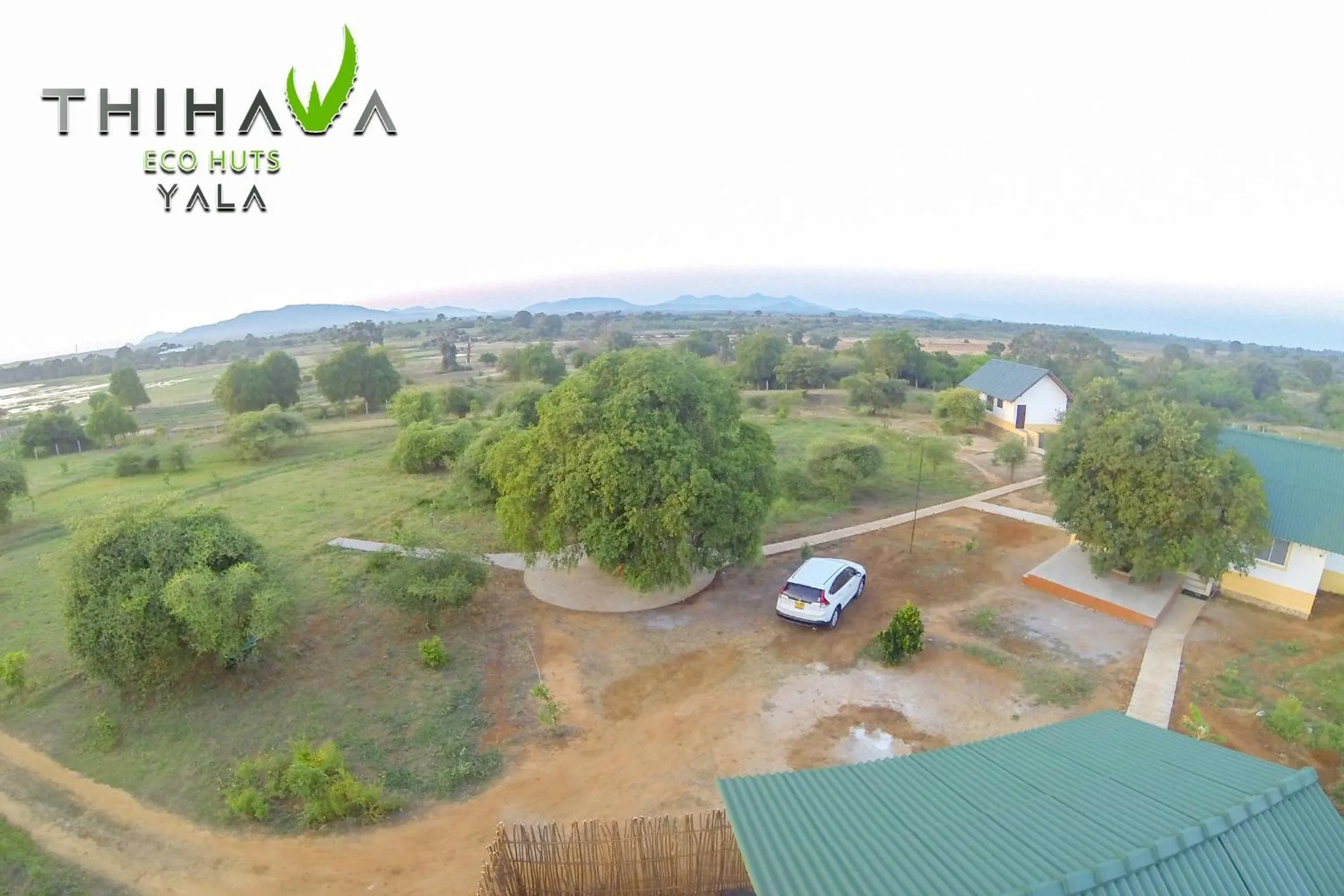 Garden in Thihawa Eco Huts Yala