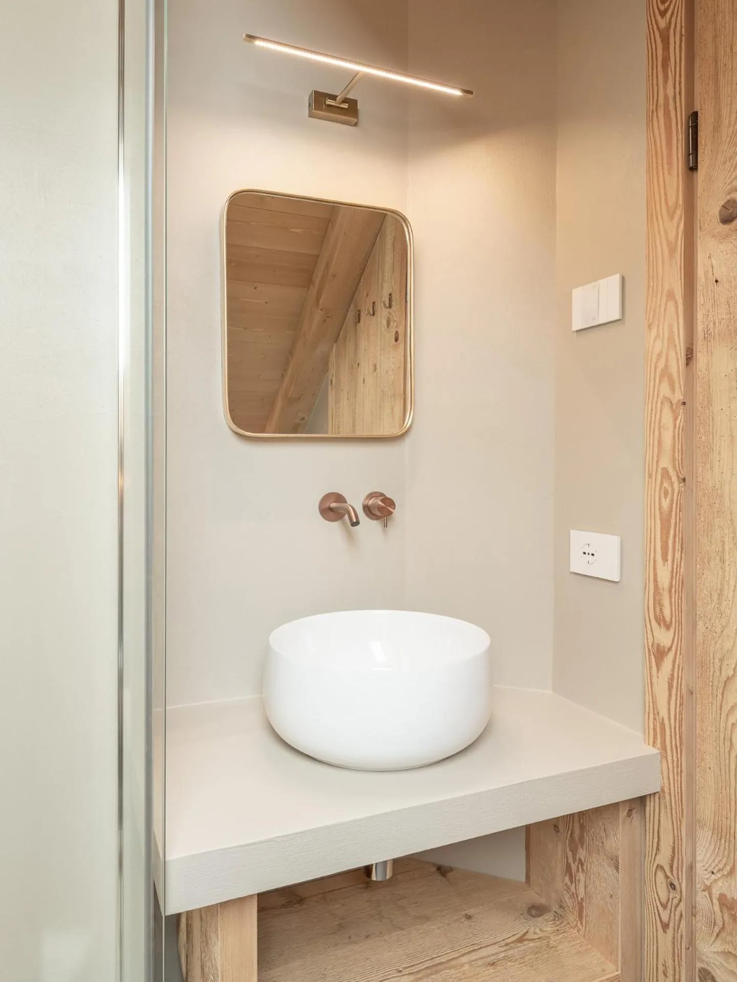 Bathroom in Alla Stazion Locanda nelle Dolomiti