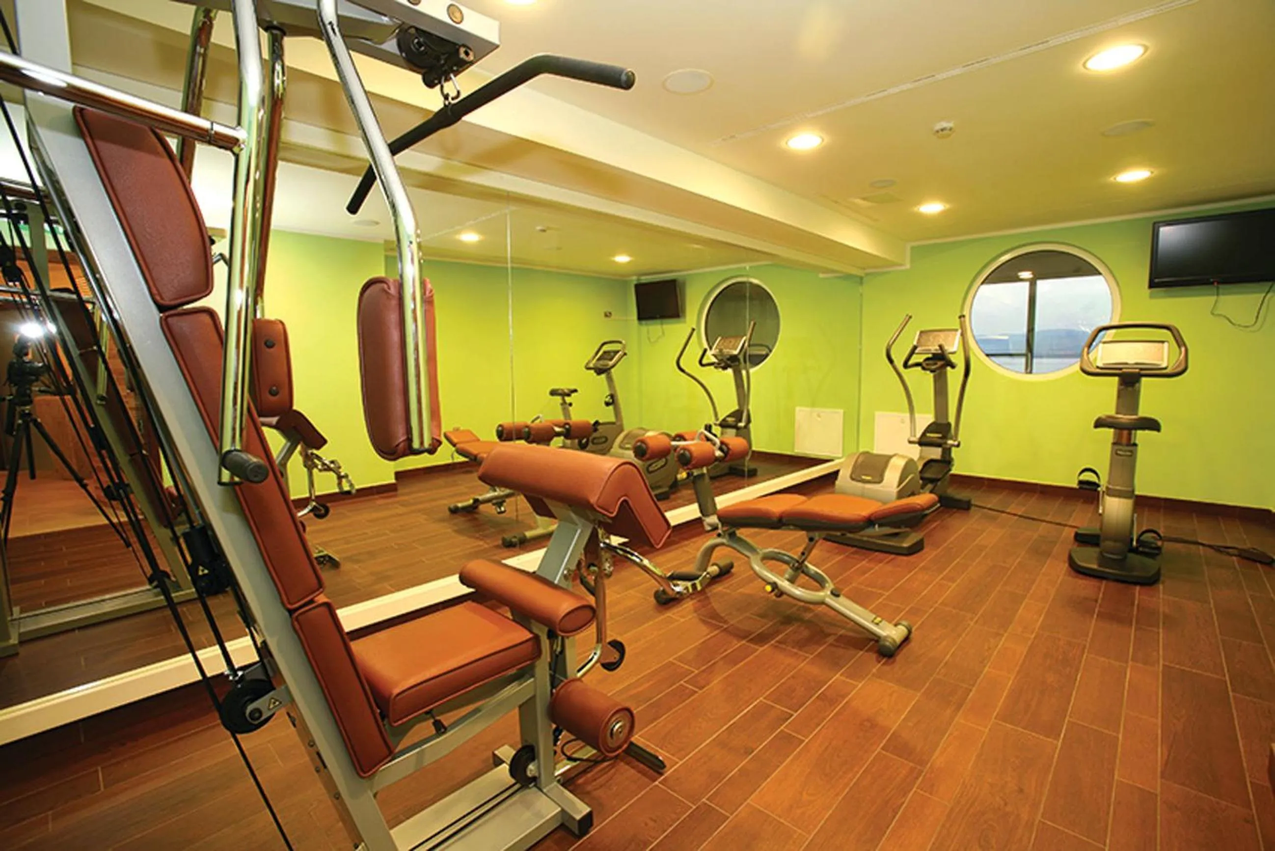Fitness centre/facilities in Spa & Wellness Hotel Pinia