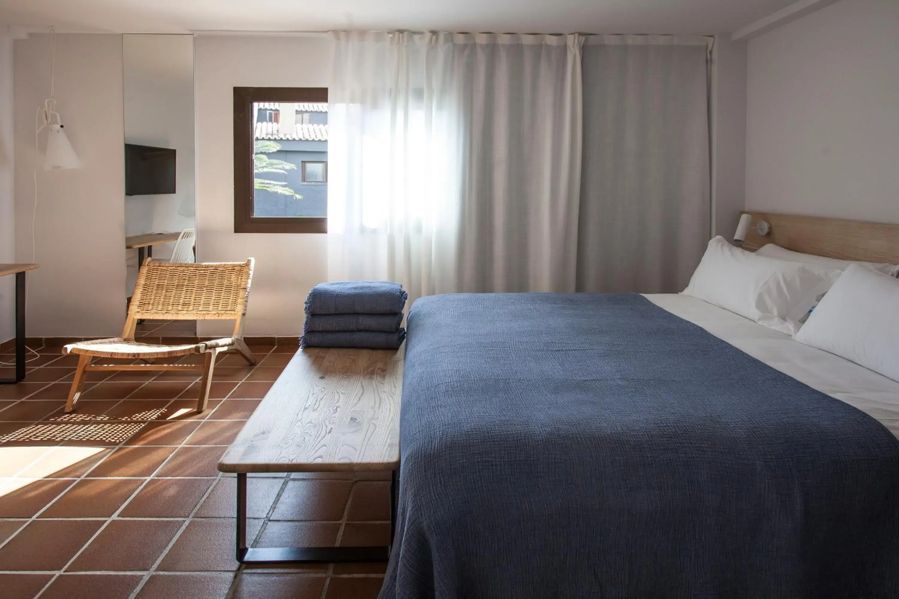 Bed in Hotel Es Blau Des Nord Bed in Hotel Es Blau Des Nord