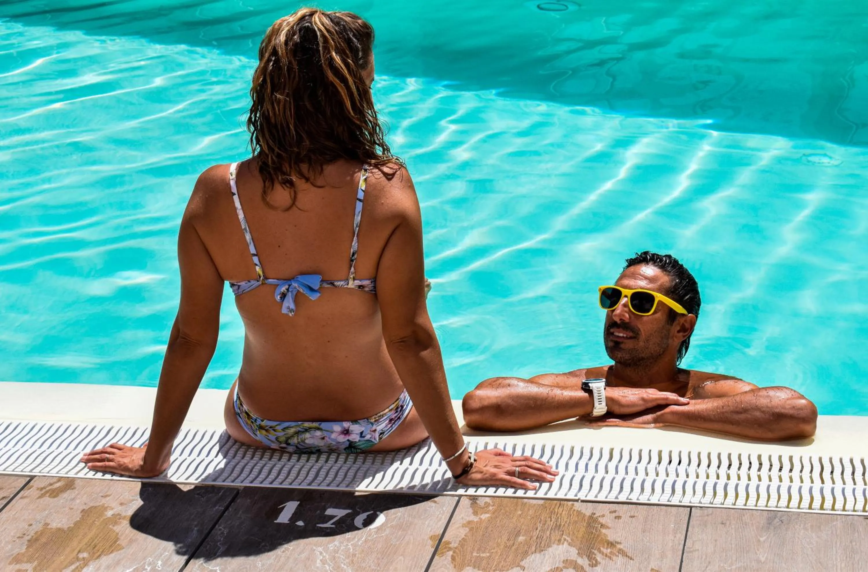 Swimming pool in Aparthotel Novo Sancti Petri