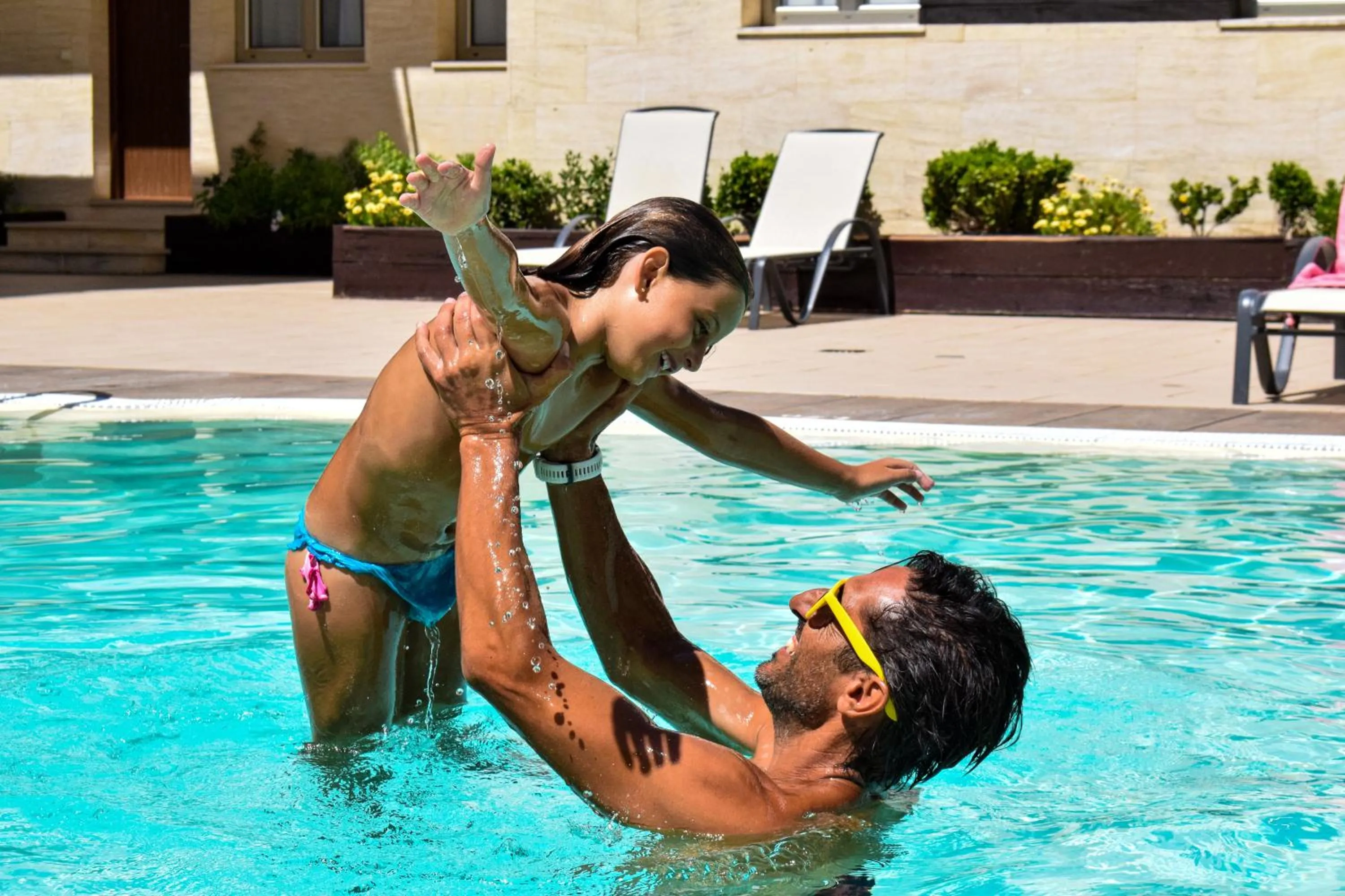 Swimming pool in Aparthotel Novo Sancti Petri